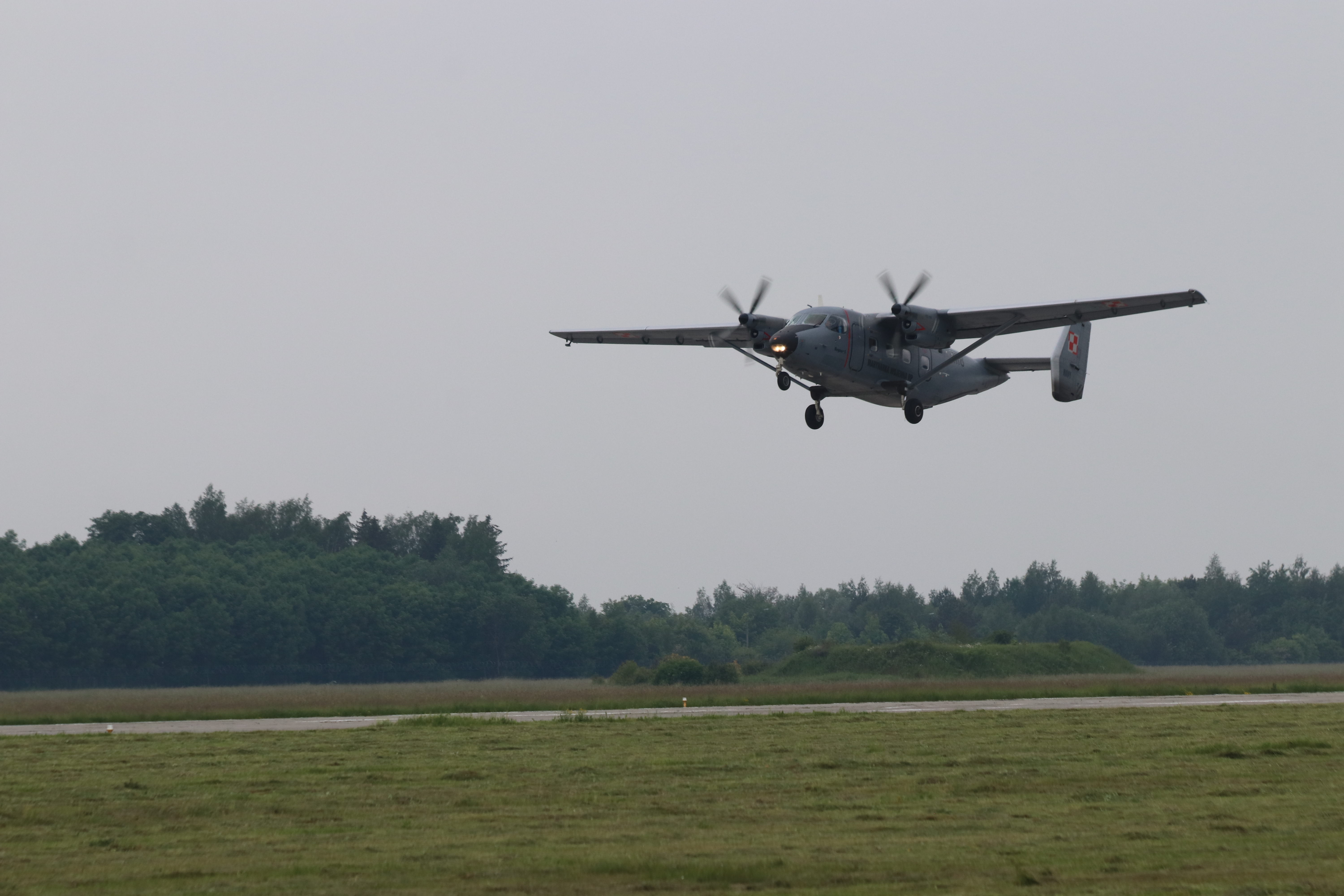 Wojskowa "Bryza" w drodze po narządy, fot. kmdr ppor. Marcin Braszak / BLMW