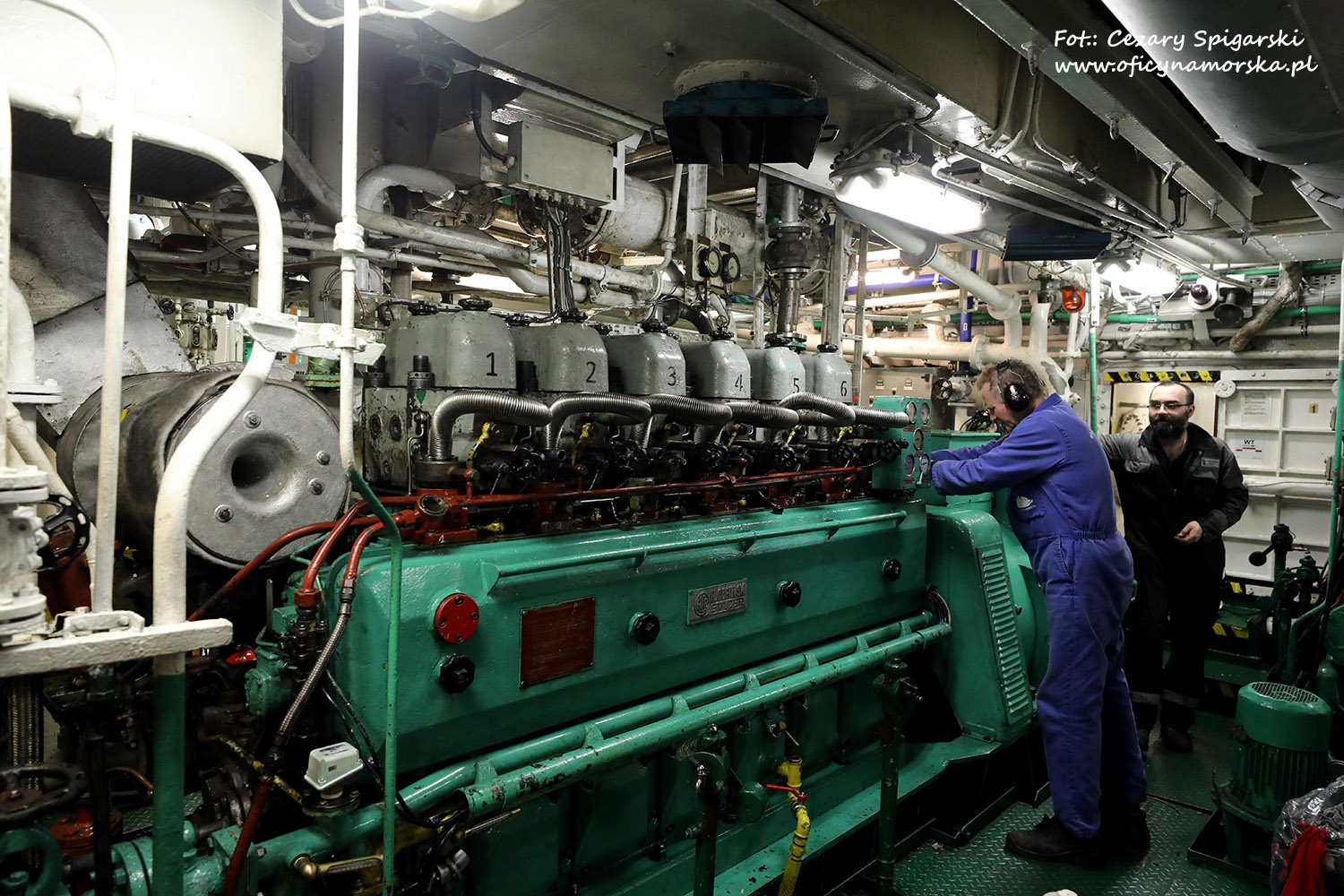 Remont w siłowni "Daru Młodzieży". Fot. Cezary Spigarski / oficynamorska.pl
