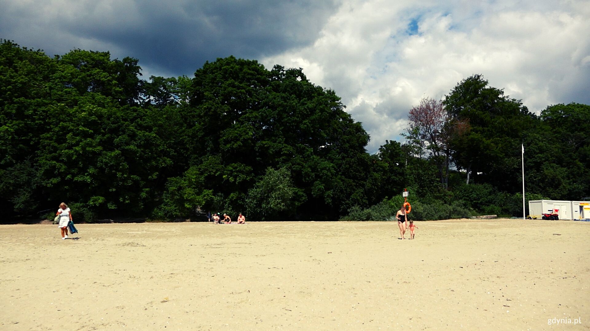 Seans na plaży w Kinie Letnim, fot. Marcin Mielewski