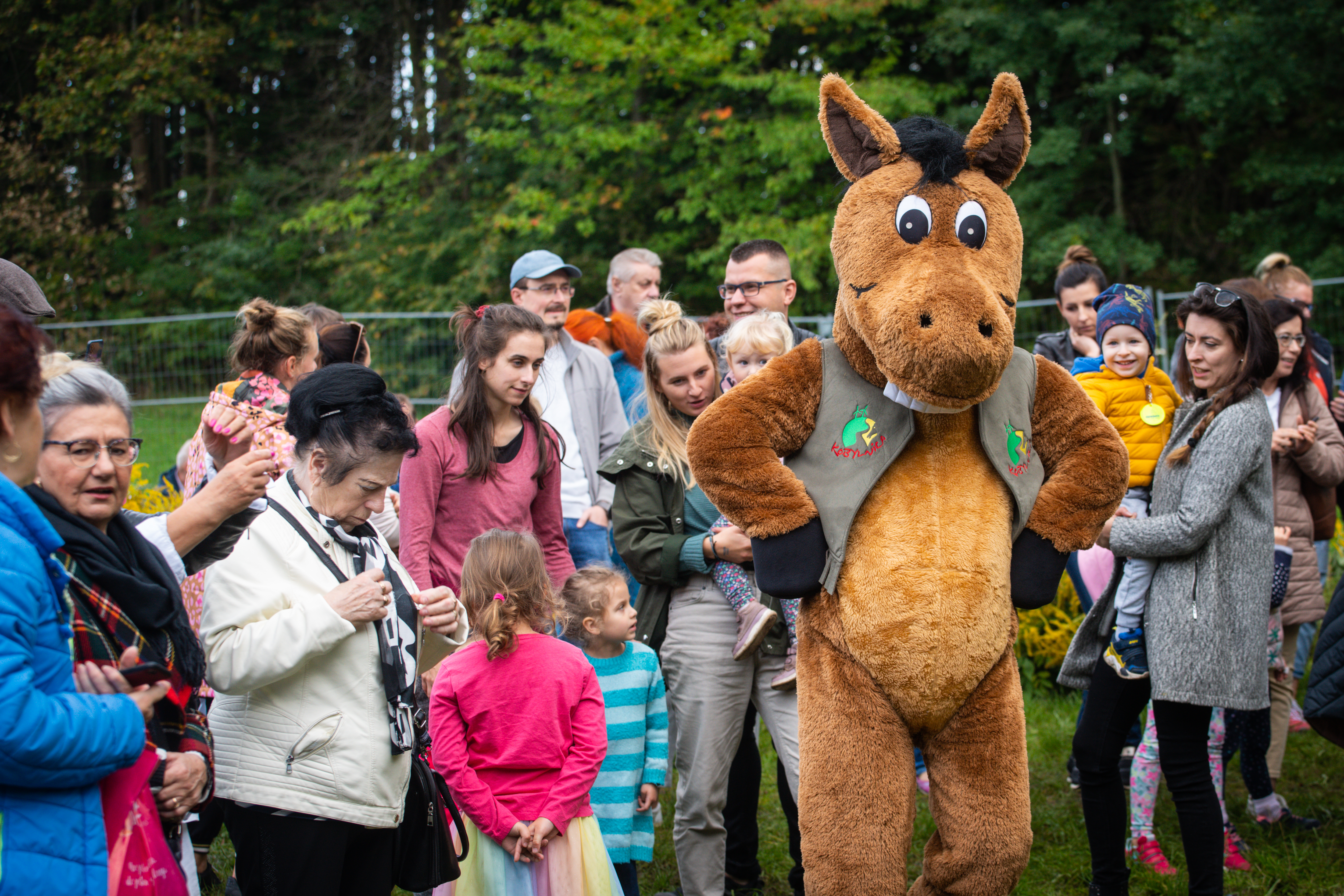 Na Darach Ziemi nie mogło zabraknąć atrakcji dla dzieci. Fot. Anna Rezulak