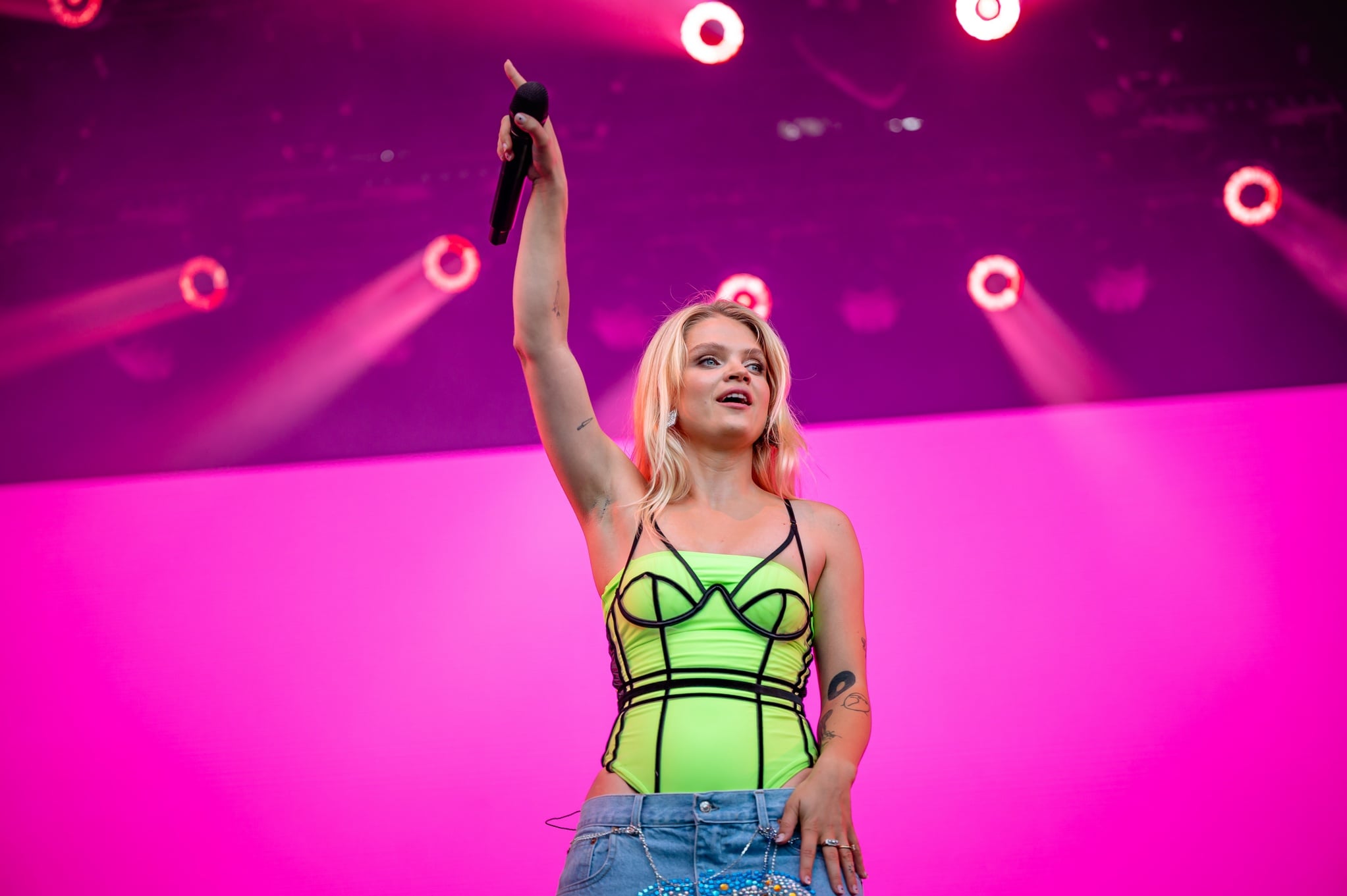 Margaret podczas koncertu w Open'er Parku // fot. materiały Alter Art (http://facebook.com/openerpark2021)