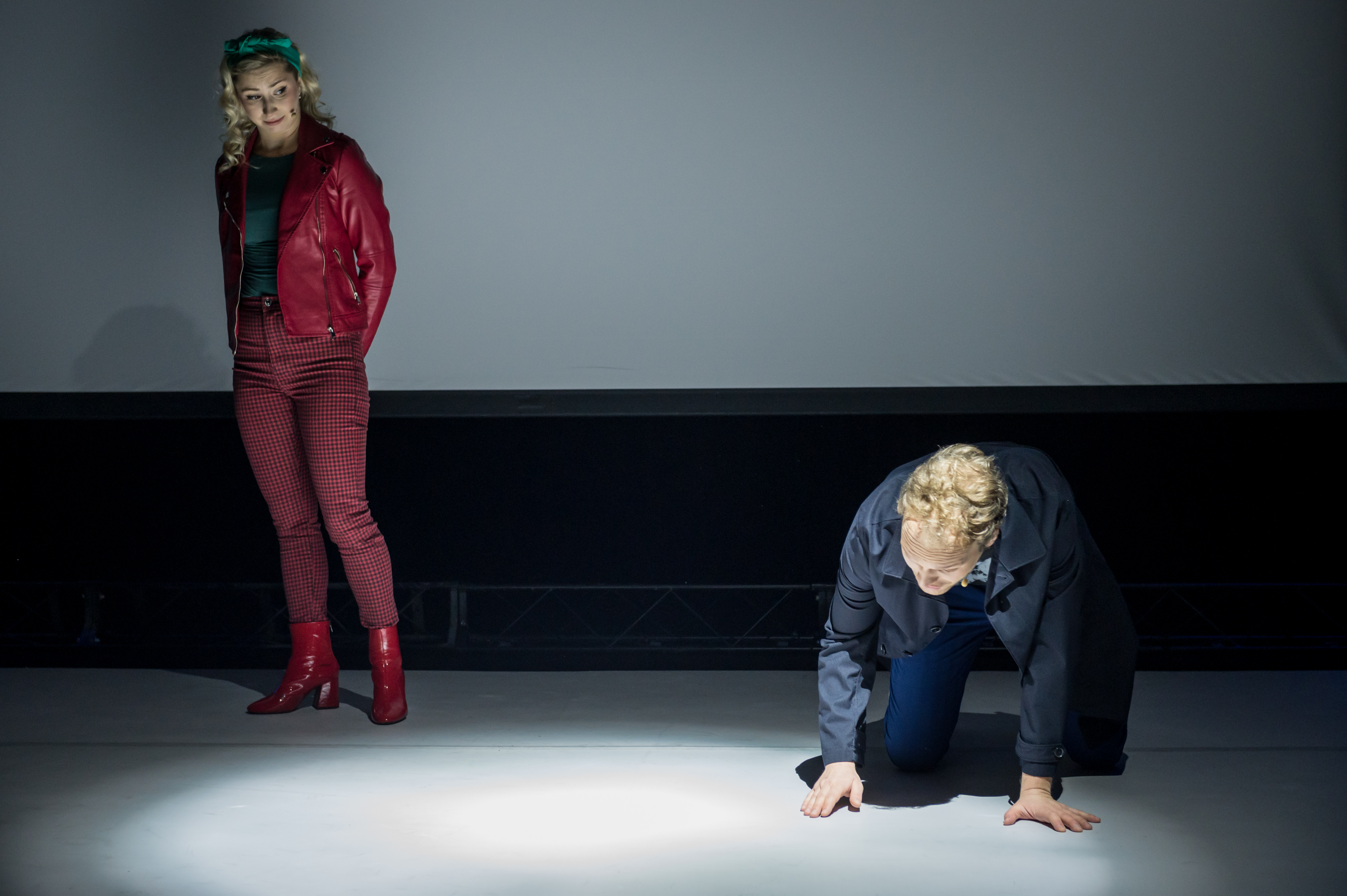 W Gdyńskim Centrum Kultury trwają przygotowania do premiery spektaklu pt. &bdquo;Cześc, kochanie. Głowacki 3.1&rdquo; // fot. Sebastian Mul