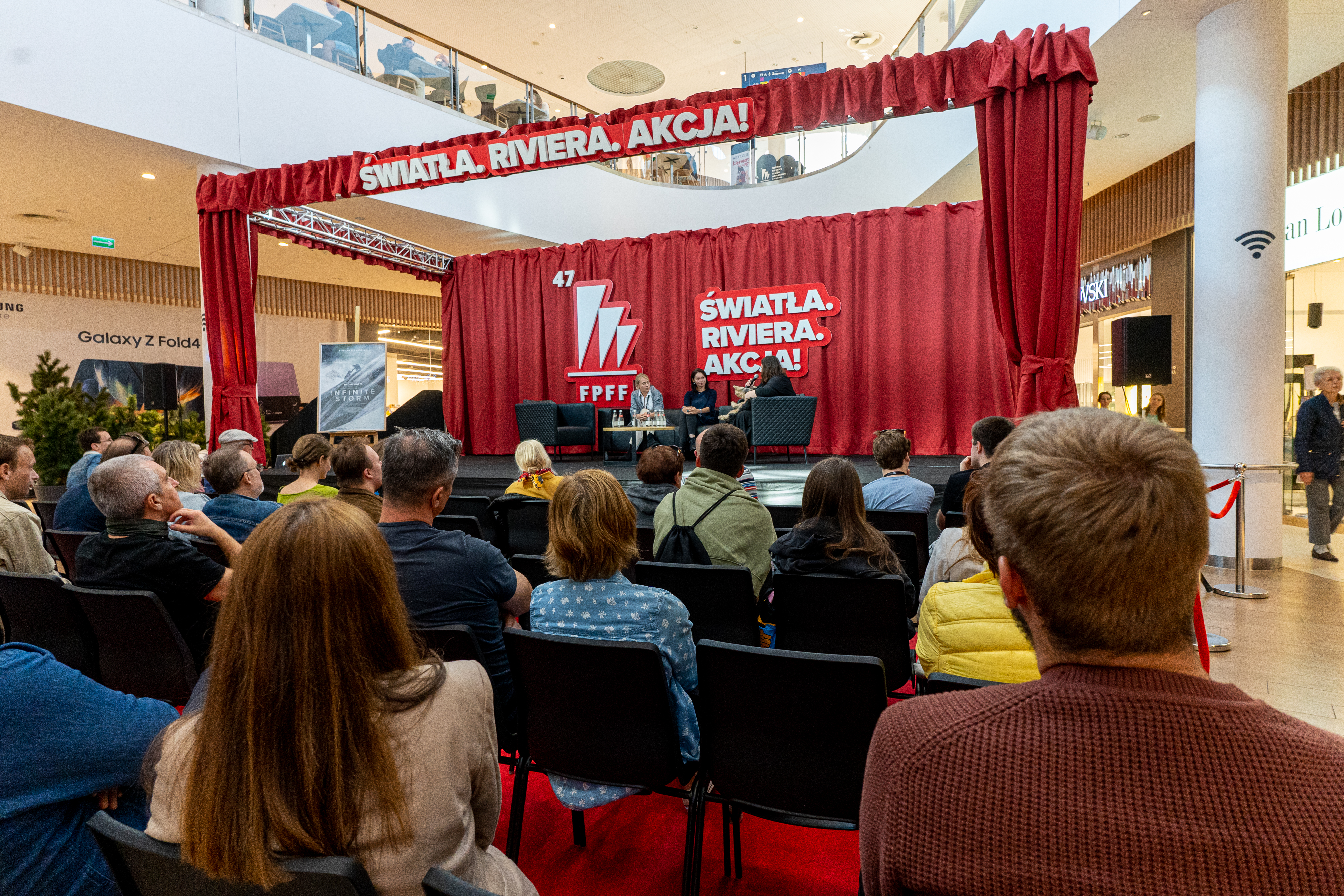 "Infinite Storm" w Centrum Riviera, czyli spotkanie z tw&oacute;rcami po pokazie w kinie Helios, fot. Paweł Marcinko / mat. prasowe FPFF
