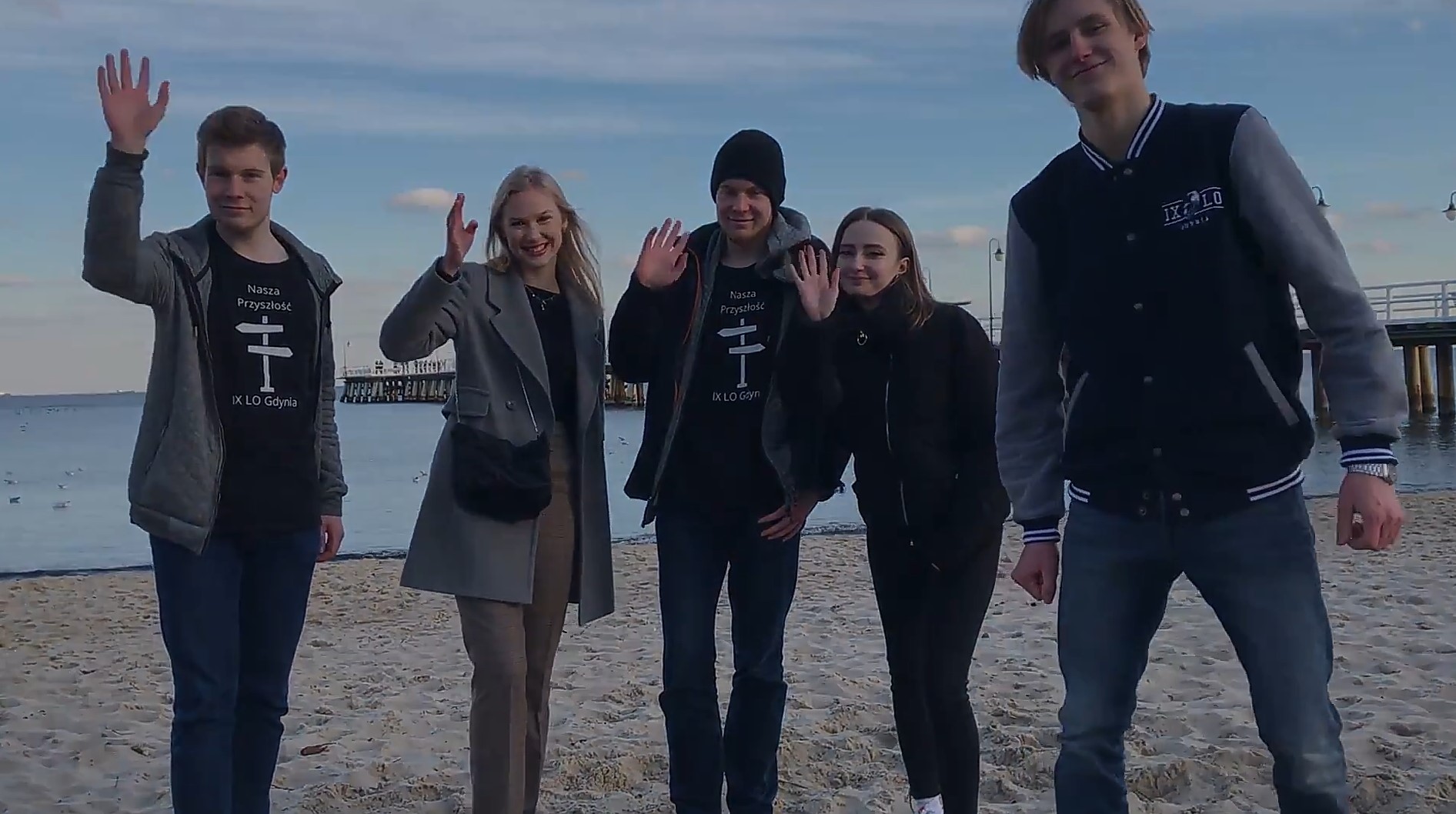 Pomysłodawcy projektu "Pasja i Przyszłość" // fot. materiały IX LO