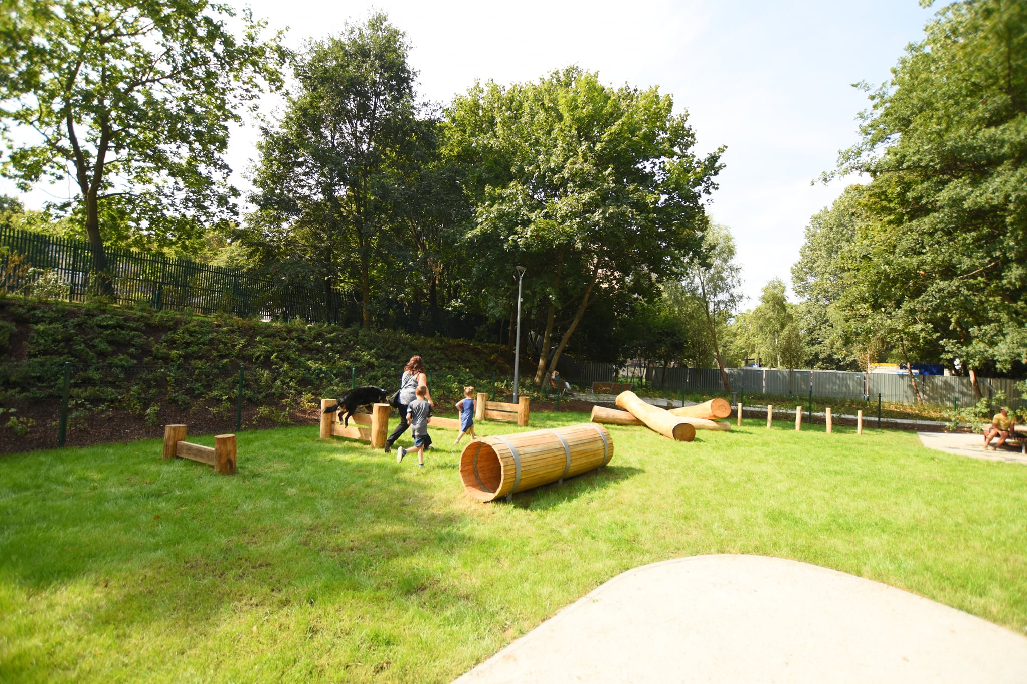 Wybieg dla ps&oacute;w w Parku Centralnym. Fot. Sławomir Okoń