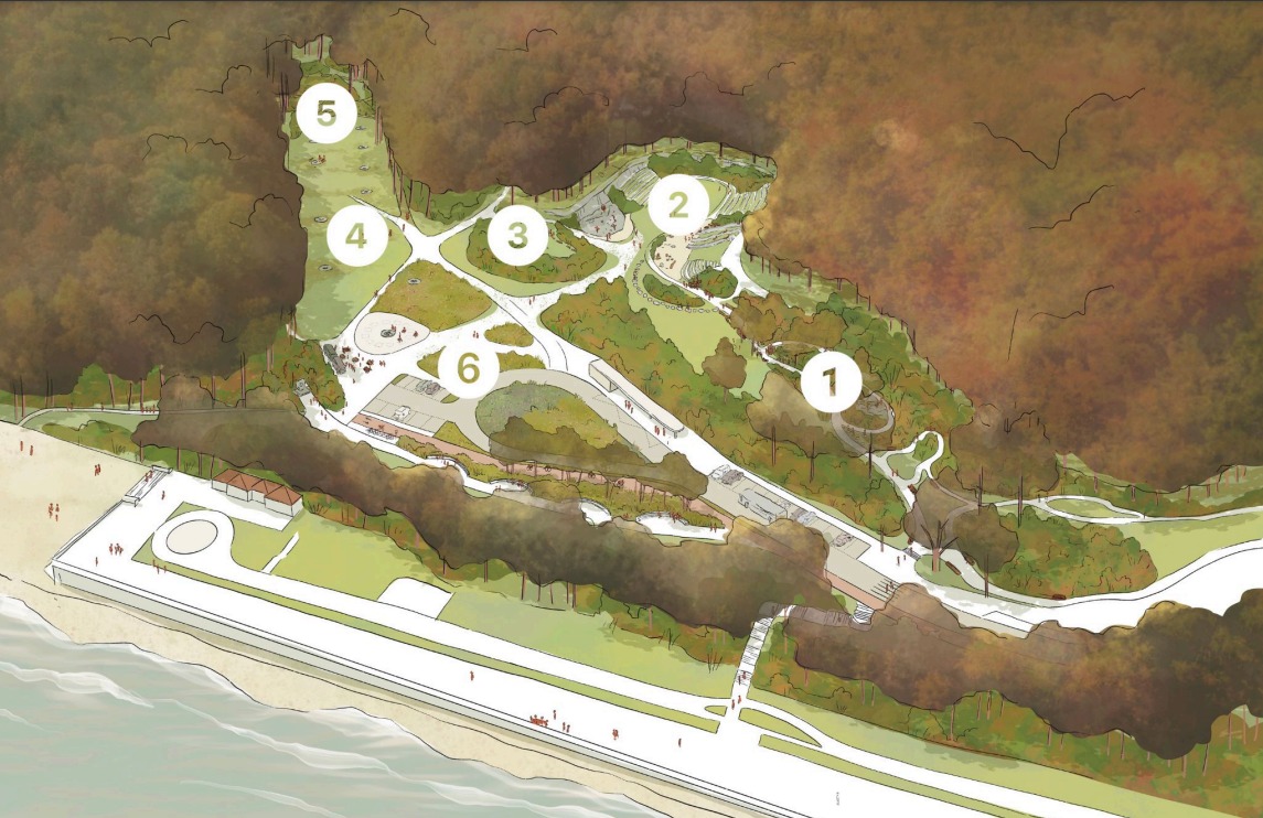 Plan zagospodarowania terenu.