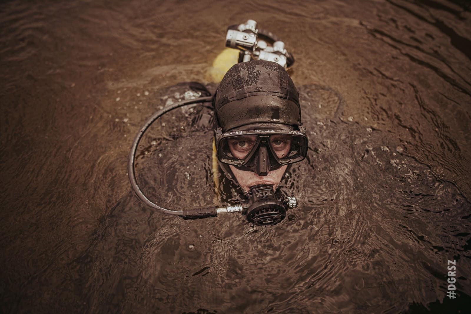 Nurek - miner z 13 Dywizjonu Trałowc&oacute;w w Gdyni podczas akcji