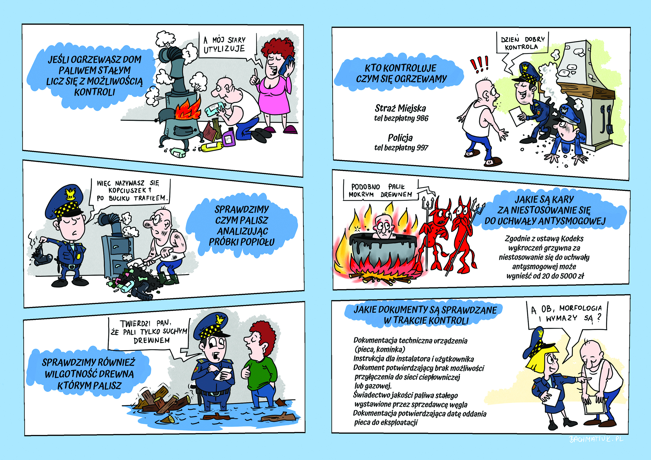 Strażnik Kacper to rysunkowy bohater komiks&oacute;w Marka Bachmatiuka.