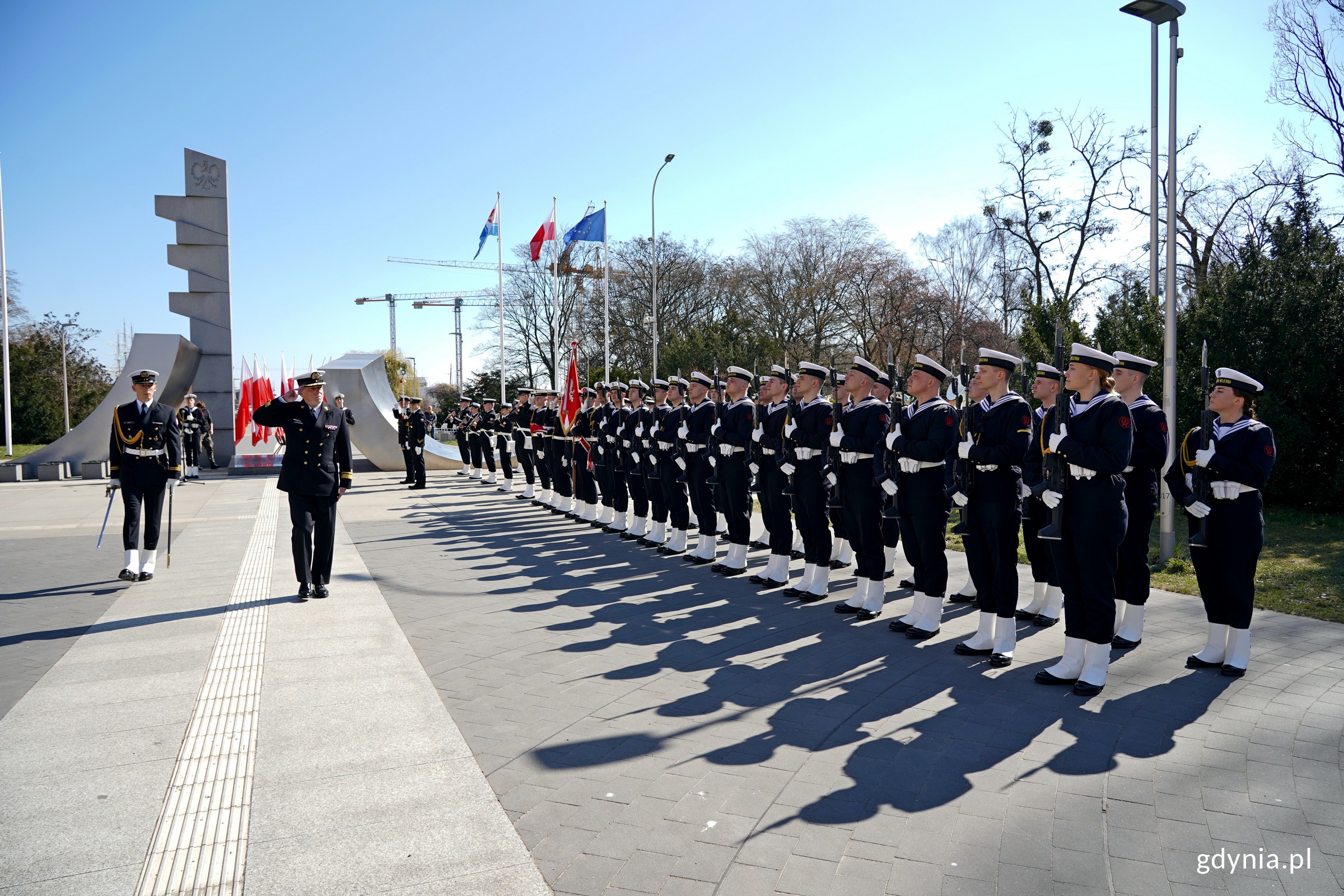 Obchody rocznycy wyzwolenia Gdyni w roku 2025 (fot. Magdalena Czernek)