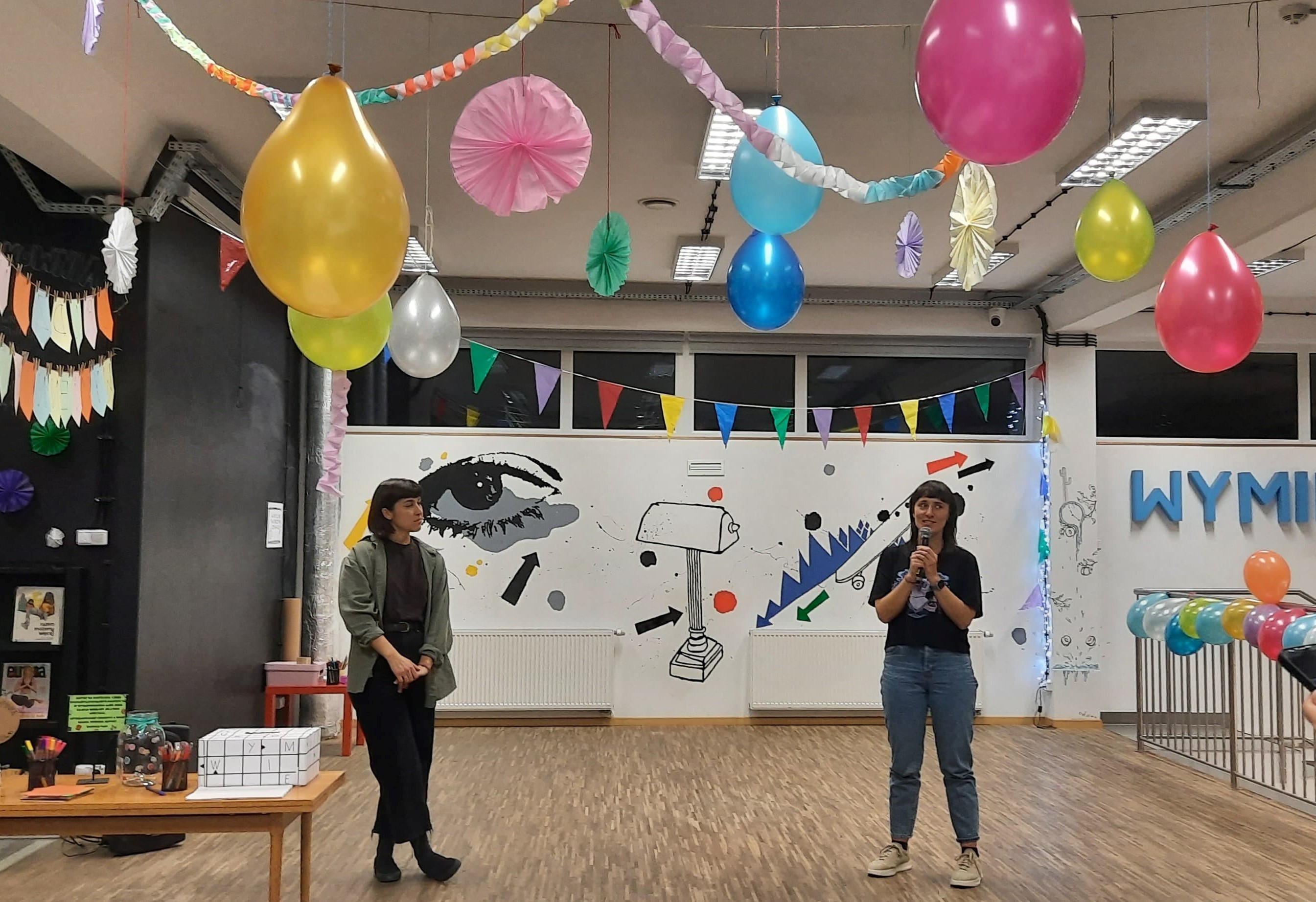 Justyna Iwankowicz (z lewej) oraz Martyna Winnicka