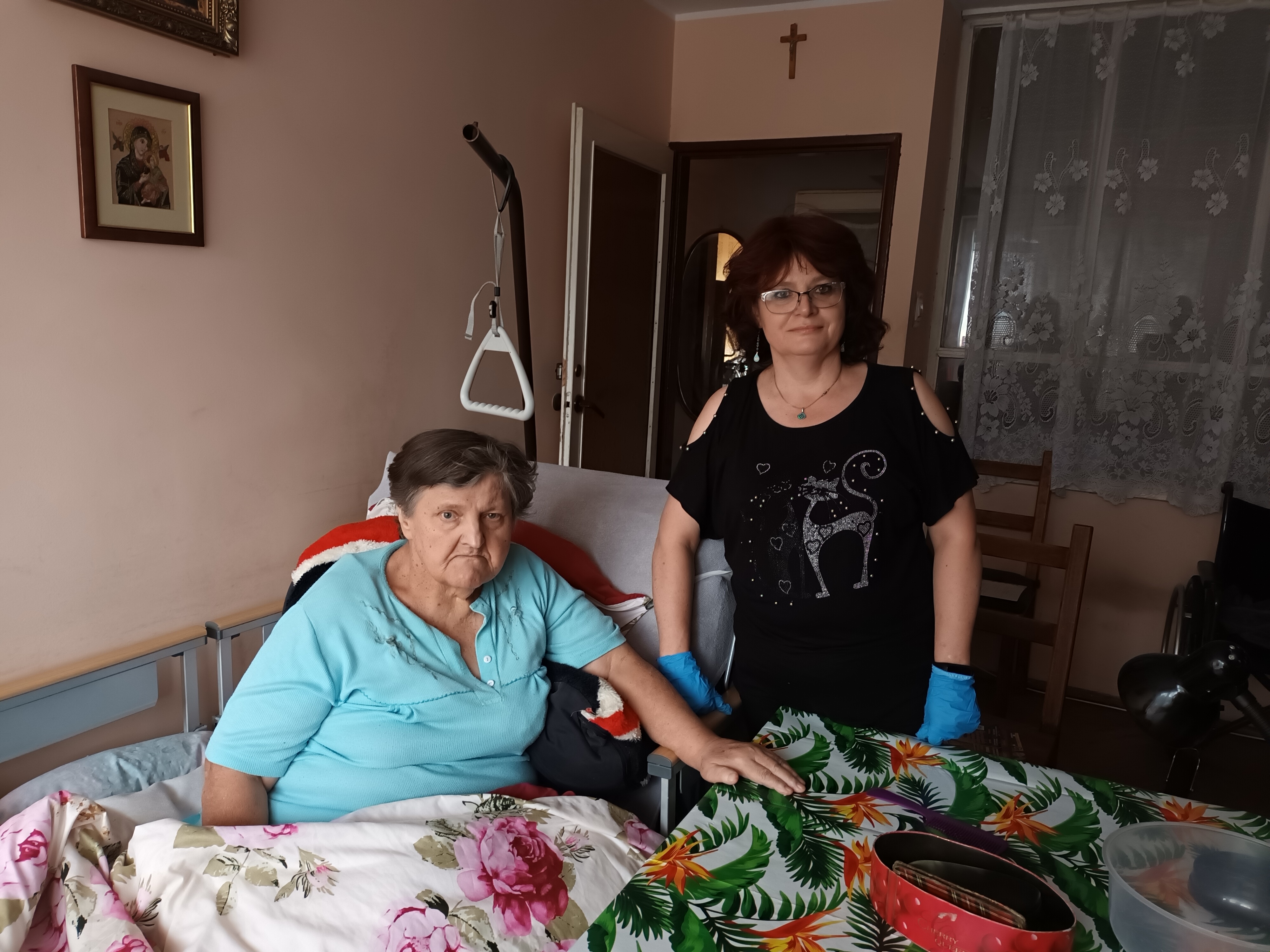 Pani Katarzyna wraz z mamą