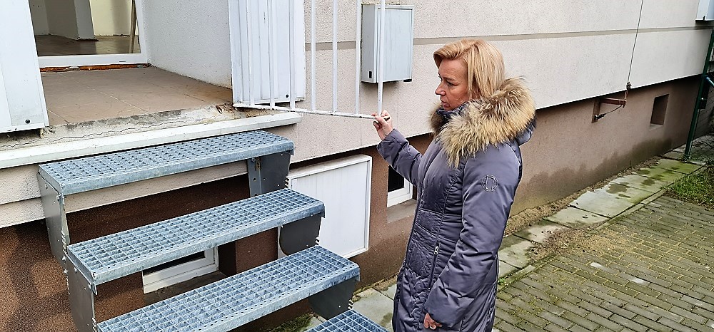 tu będzie rampa. fot. Zygmunt Gołąb&nbsp;