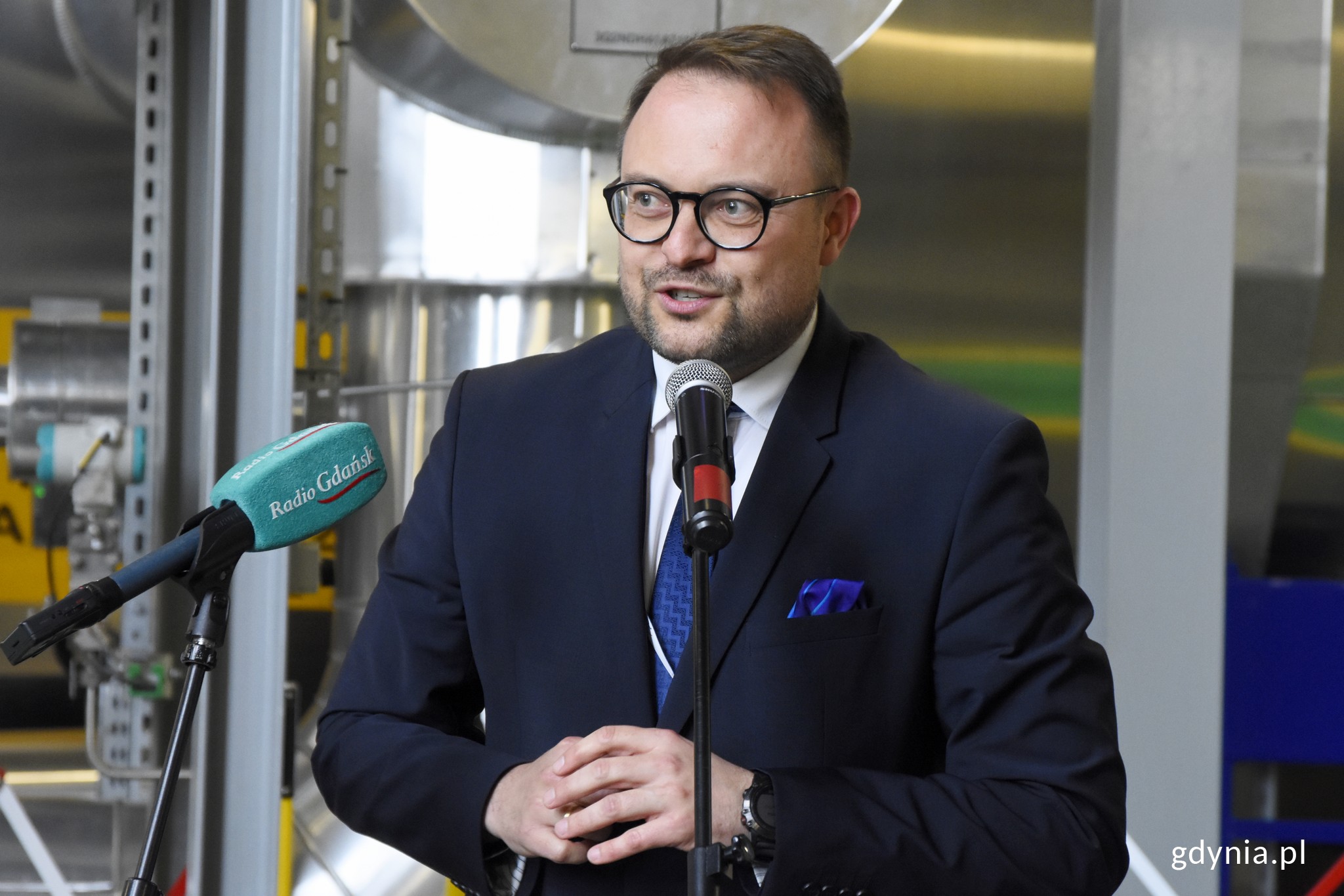 To kolejny krok na rzecz poprawy jakości życia nie tylko obecnych mieszkańc&oacute;w miasta, ale także przyszłych pokoleń - m&oacute;wi Marek Łucyk, wiceprezydent Gdyni ds. rozwoju, fot. Jan Ziarnicki