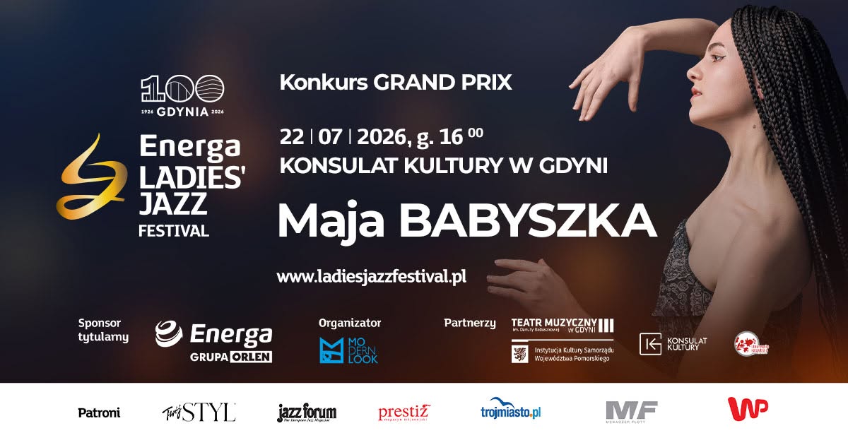 Maja Babyszka &ndash; finalistka konkursu o Grand Prix Energa Ladies' Jazz Festivalu (mat. prasowe)