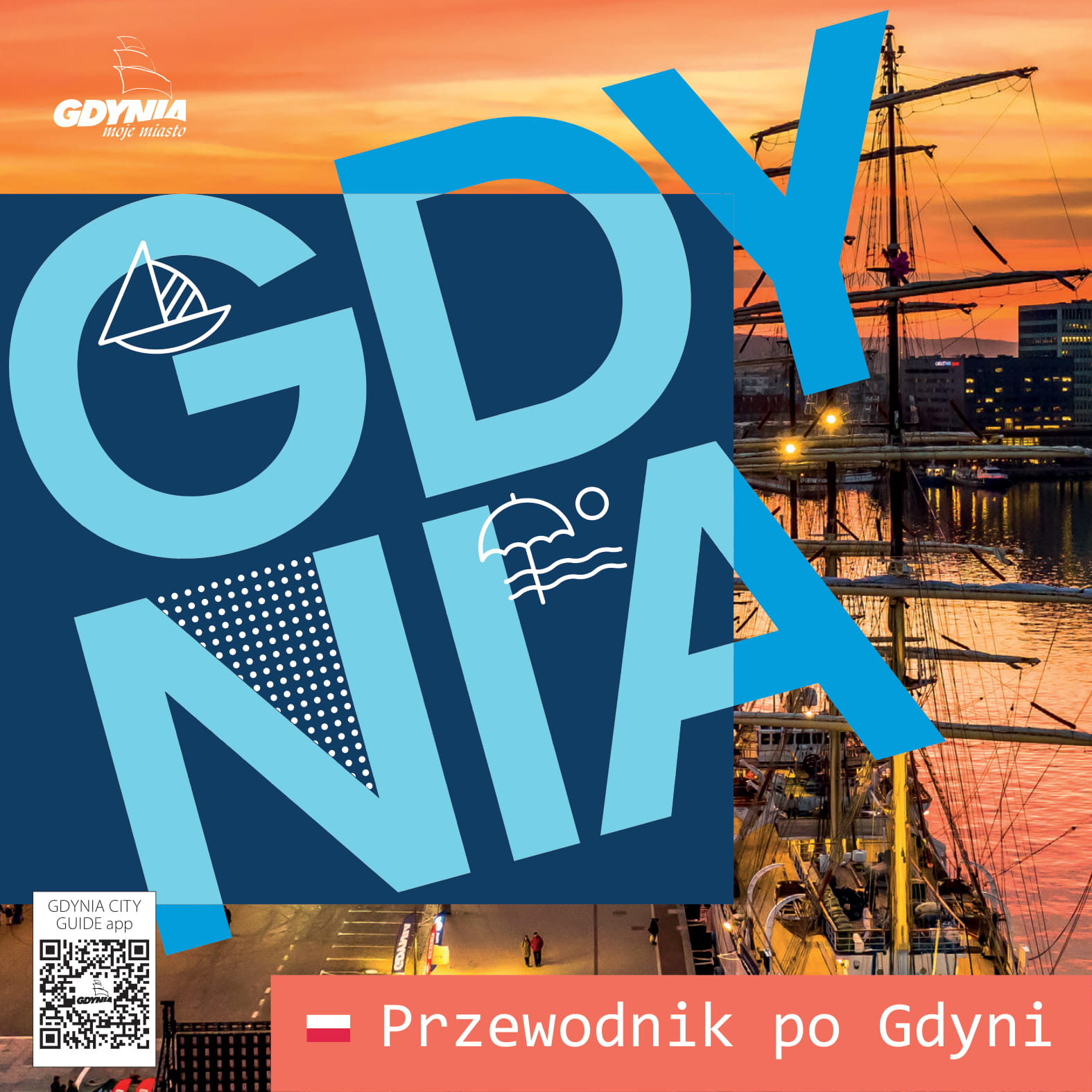 Okładka Przewodnika po Gdyni, mat. prasowe
