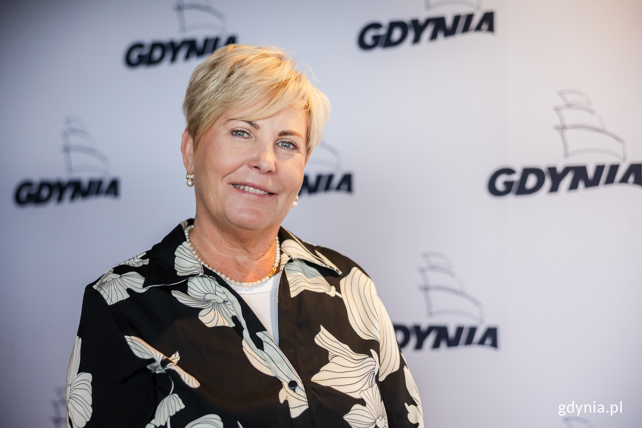 Ewa Słomska, laureatka Nagrody Prezydent Miasta Gdyni dla pracownik&oacute;w ochrony zdrowia (fot. Karol Stańczak)