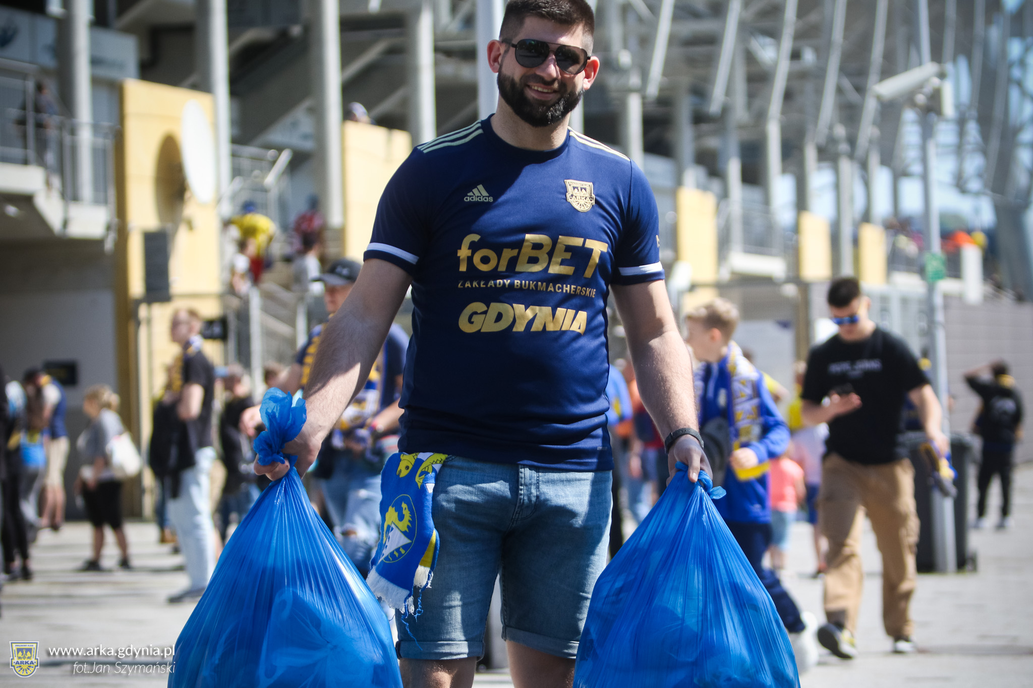 kibic Arki z workami pluszak&oacute;w