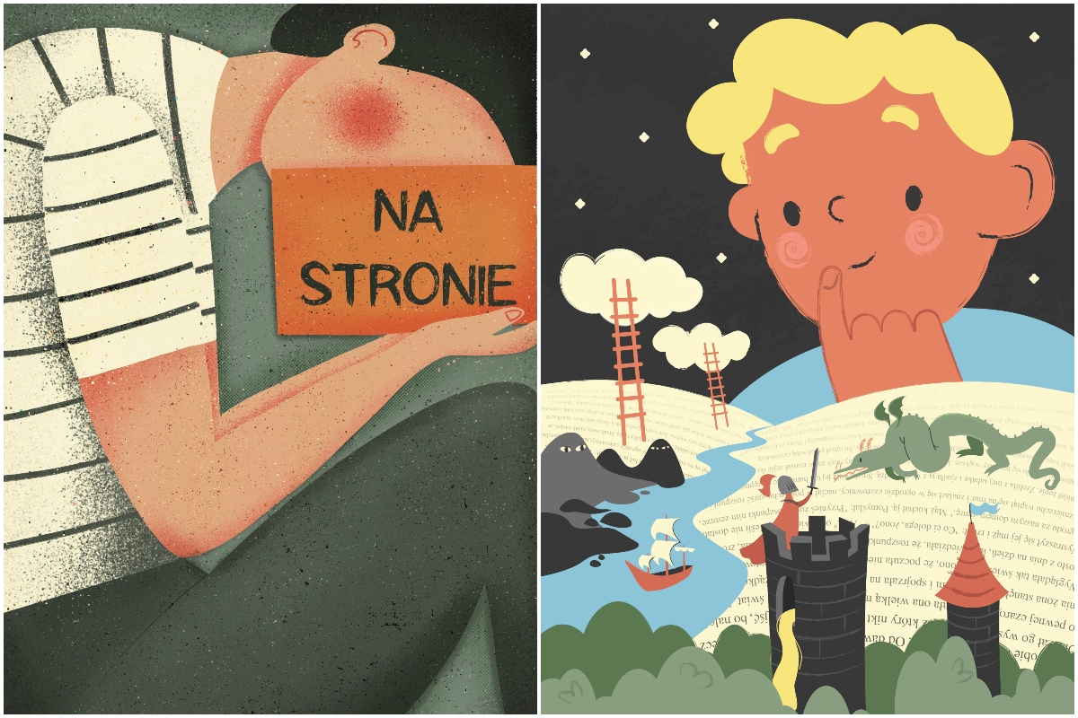 &nbsp;III miejsce (od lewej): prace Agnieszki Zagroby i Yelyzavety (Elizy)&nbsp;Ravets // mat. prasowe