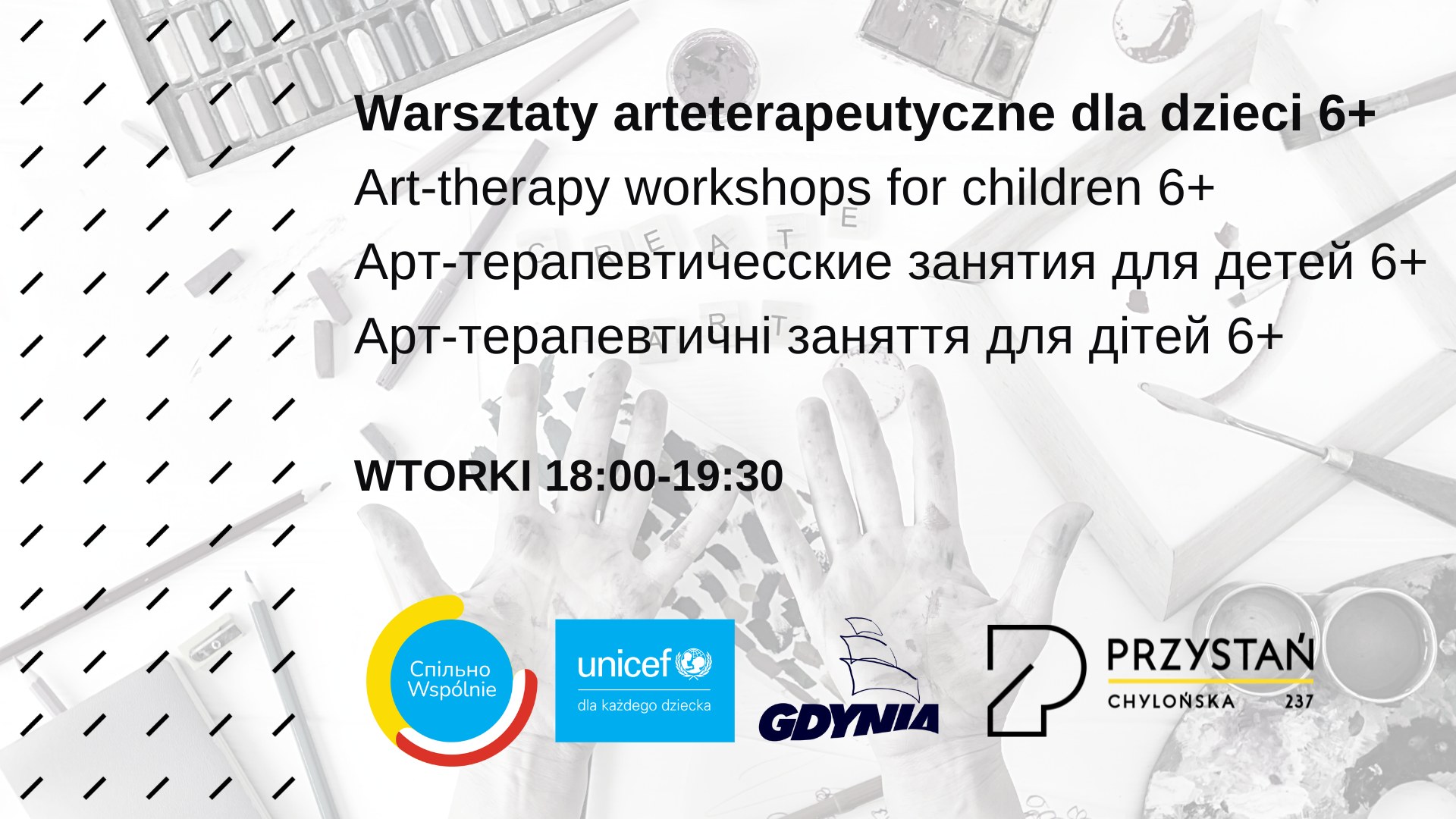 Warsztaty arteterapeutyczne dla dzieci