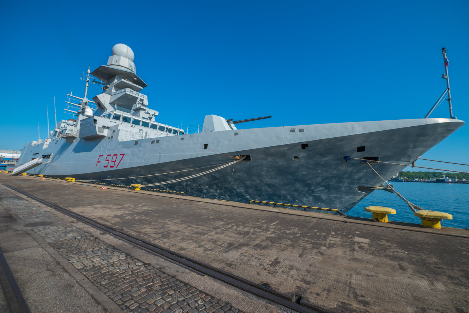 Niekt&oacute;re jednostki przypłynęły do Gdyni na tzw. fazę portową // fot. Michał Pietrzak (Marynarka Wojenna RP - facebook.com/MarynarkaWojennaRP)