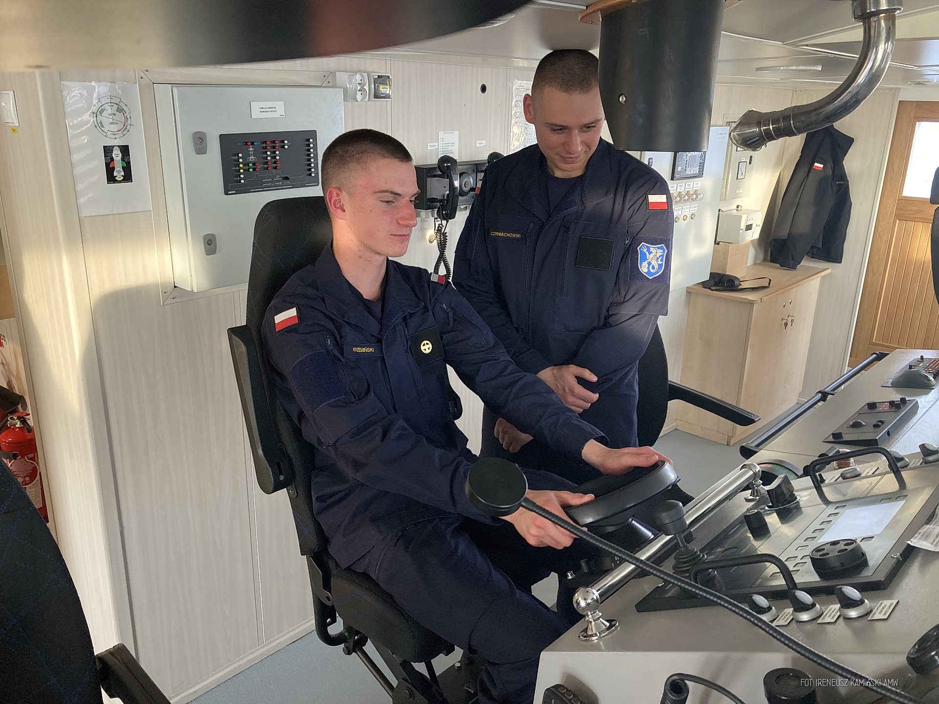 Praktyczna część wojskowych studi&oacute;w, czyli rejsy szkoleniowe na pokładzie okręt&oacute;w Marynarki Wojennej, fot. Ireneusz Kamiński / Akademia Marynarki Wojennej w Gdyni