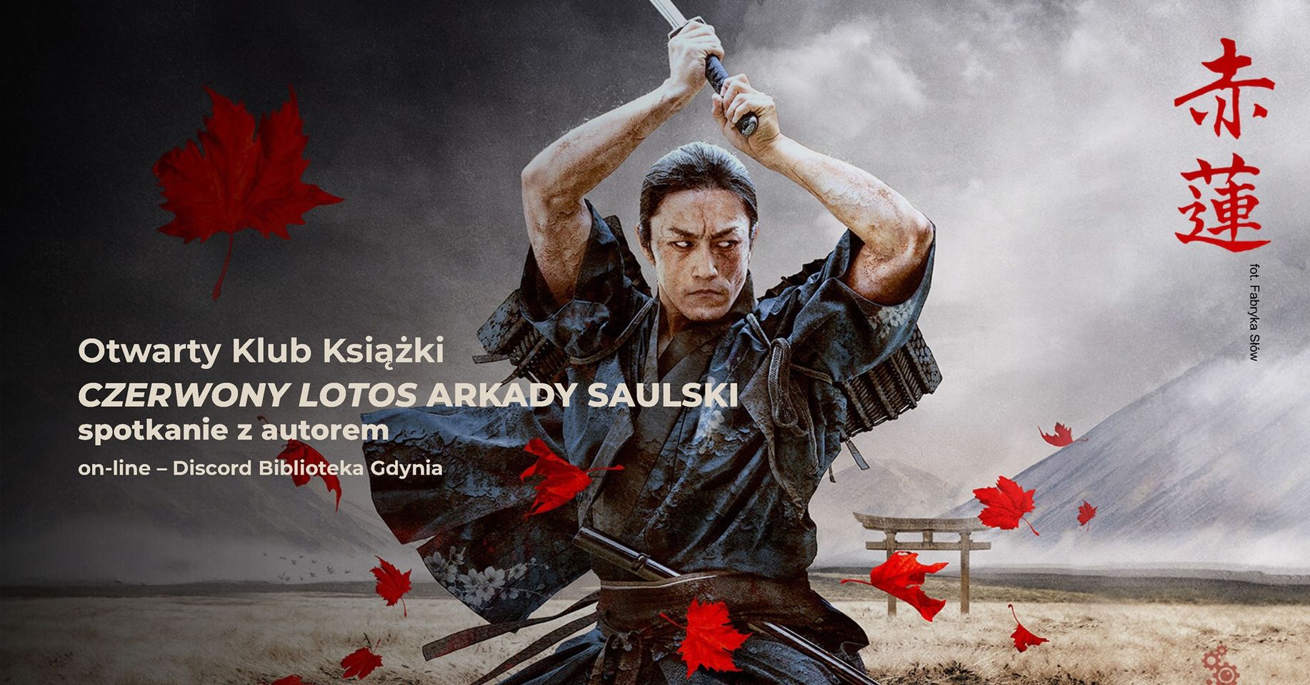 Czerwony lotos - spotkanie Otwartego Klubu Książki Online, źr&oacute;dło: Biblioteka Gdynia