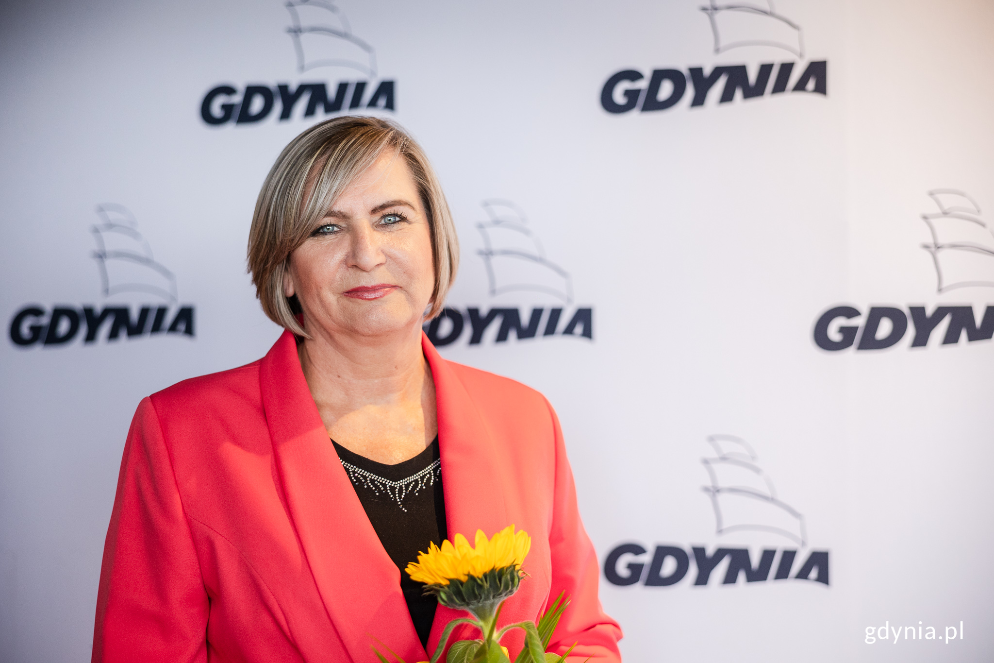 Mirosława G&oacute;rka, laureatka Nagrody Prezydent Miasta Gdyni dla pracownik&oacute;w ochrony zdrowia (fot. Karol Stańczak)