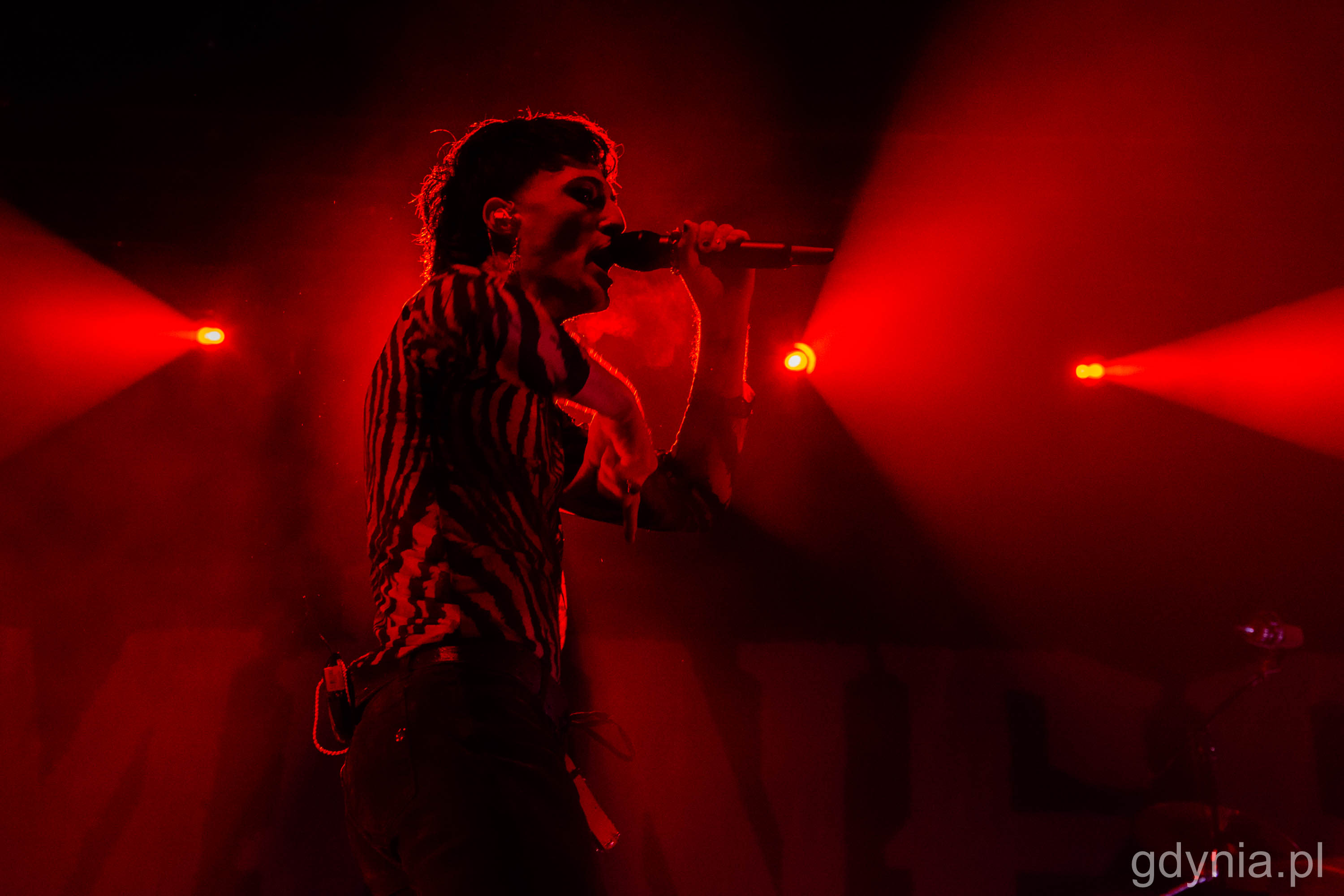 M&aring;neskin podczas koncertu w Open'er Park // fot. Paweł Kukla