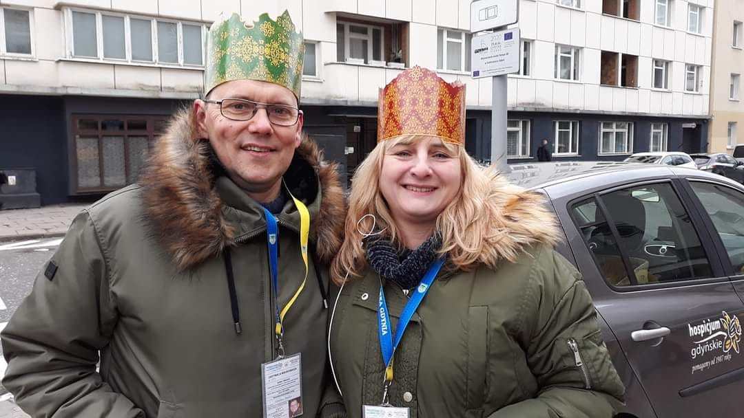 Justyna Januka z mężem Zdzisławem: Orszak Trzech Kr&oacute;li // mat. prywatne
