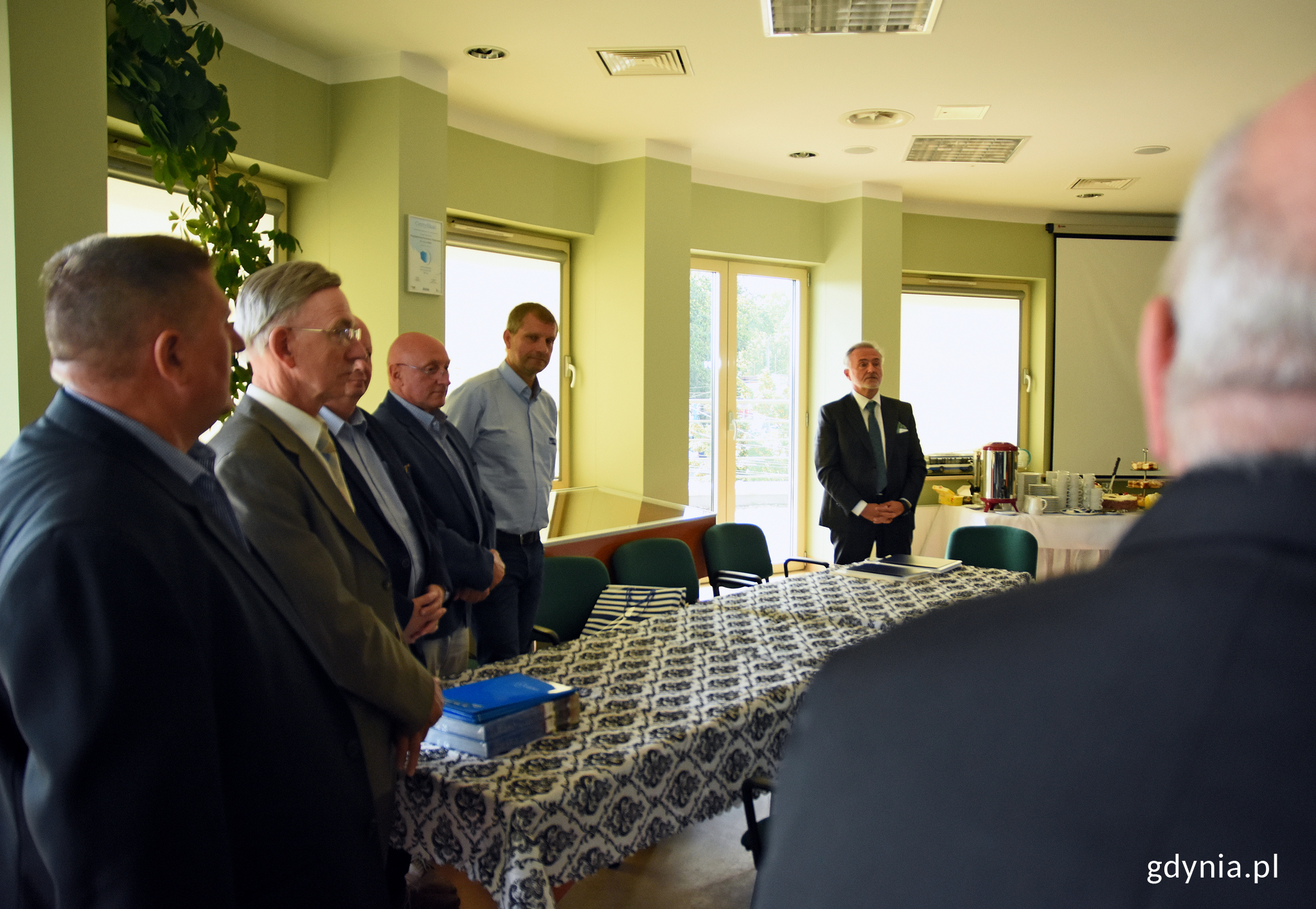 Podziękowania składa prezydent Gdyni, Wojciech Szczurek