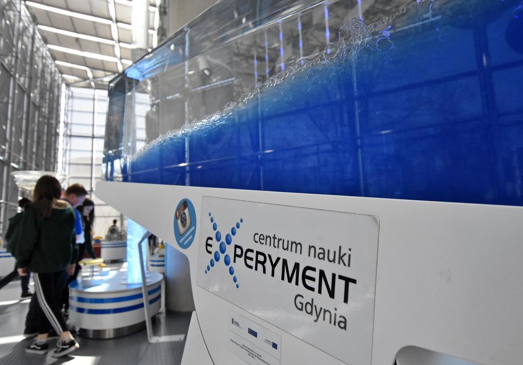 Maj&oacute;wa "Na fali" w CN Experyment, fot. Kamil Złoch