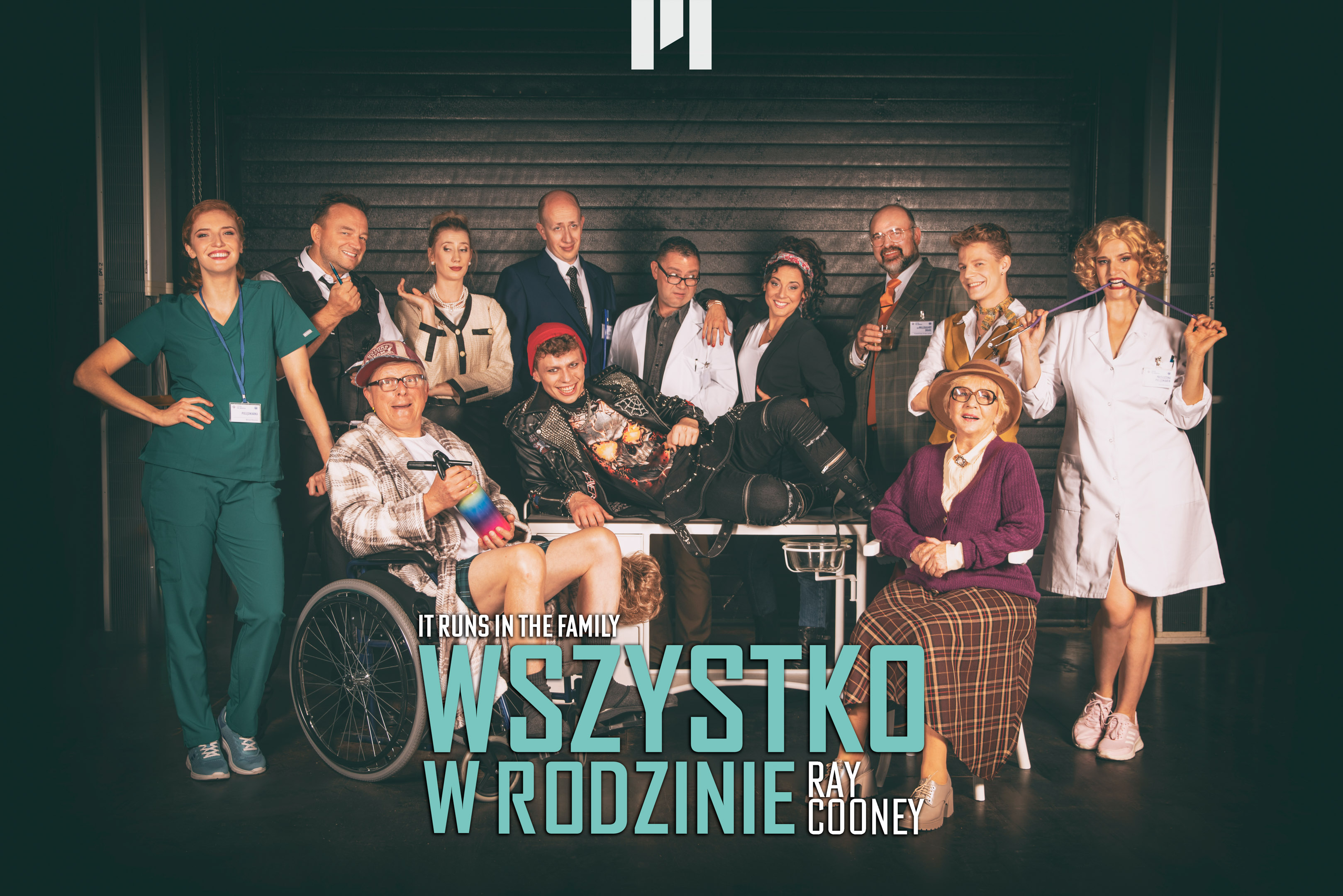 Plakat spektaklu Wszystko w rodzinie