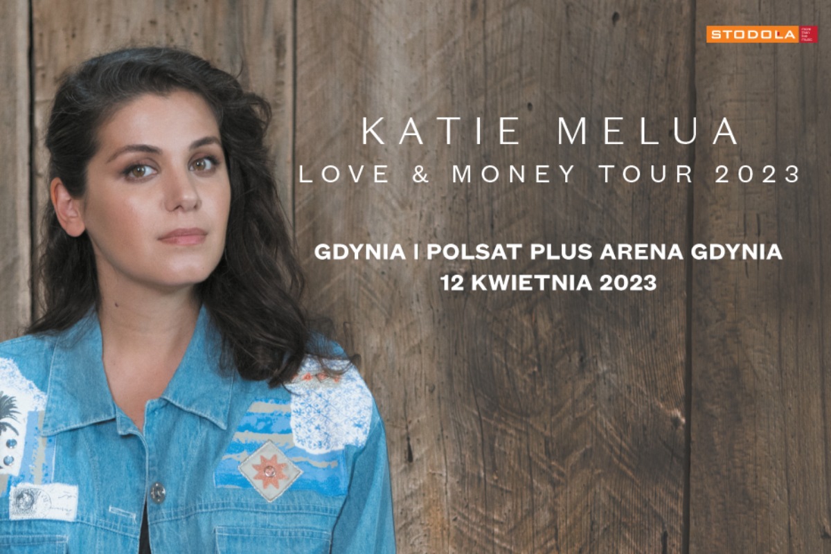 Grafika promująca koncert Katie Meluy w Gdyni // materiały prasowe