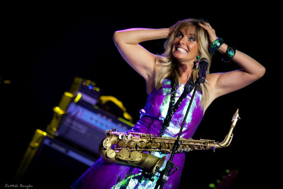 Candy Dulfer na Ladies' Jazz Festival 2015. fot. Kamila Barejka 