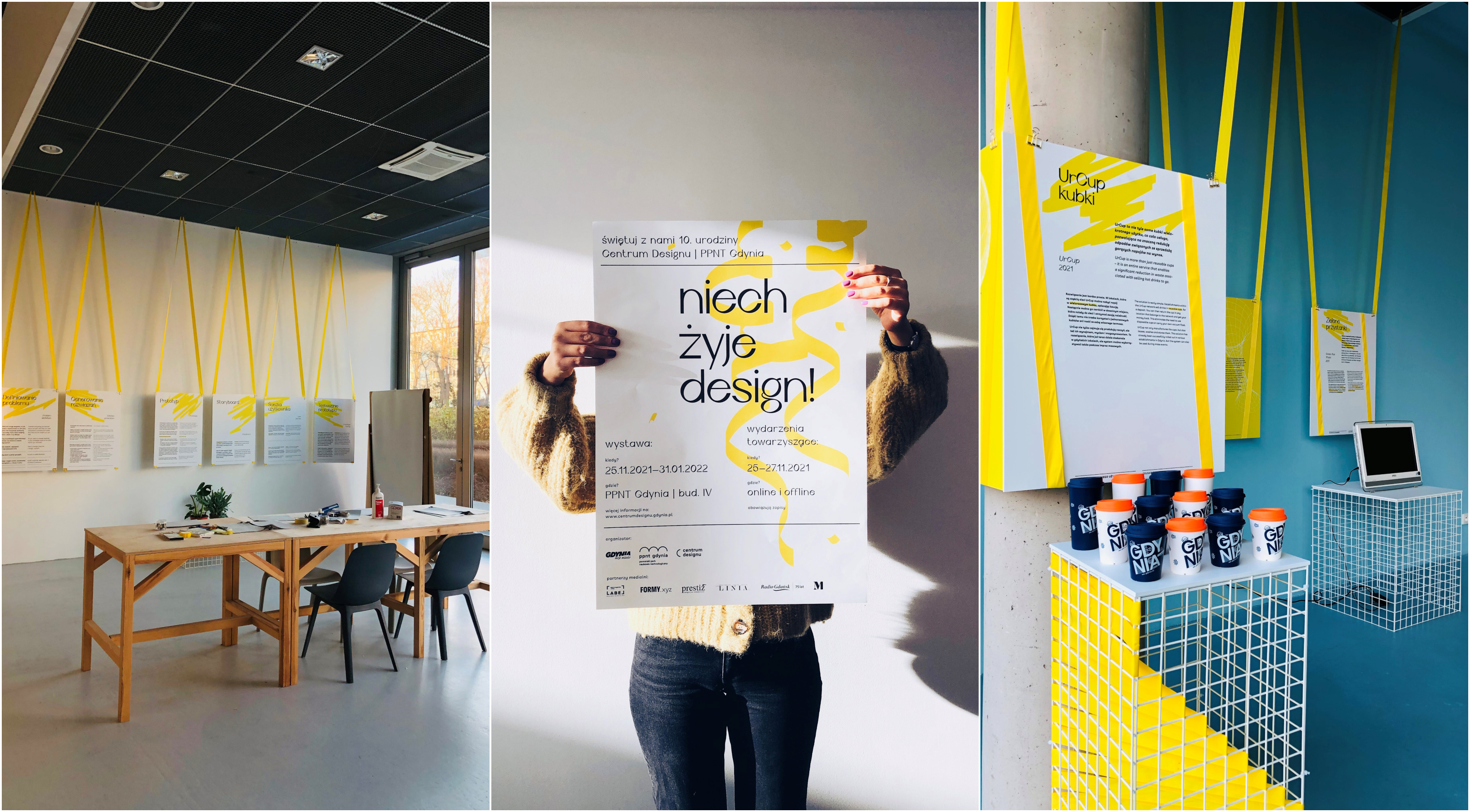 Wystawa z okazji 10-lecia gdyńskiego Centrum Designu w PPNT Gdynia, fot. Anna Odrzyg&oacute;źdź