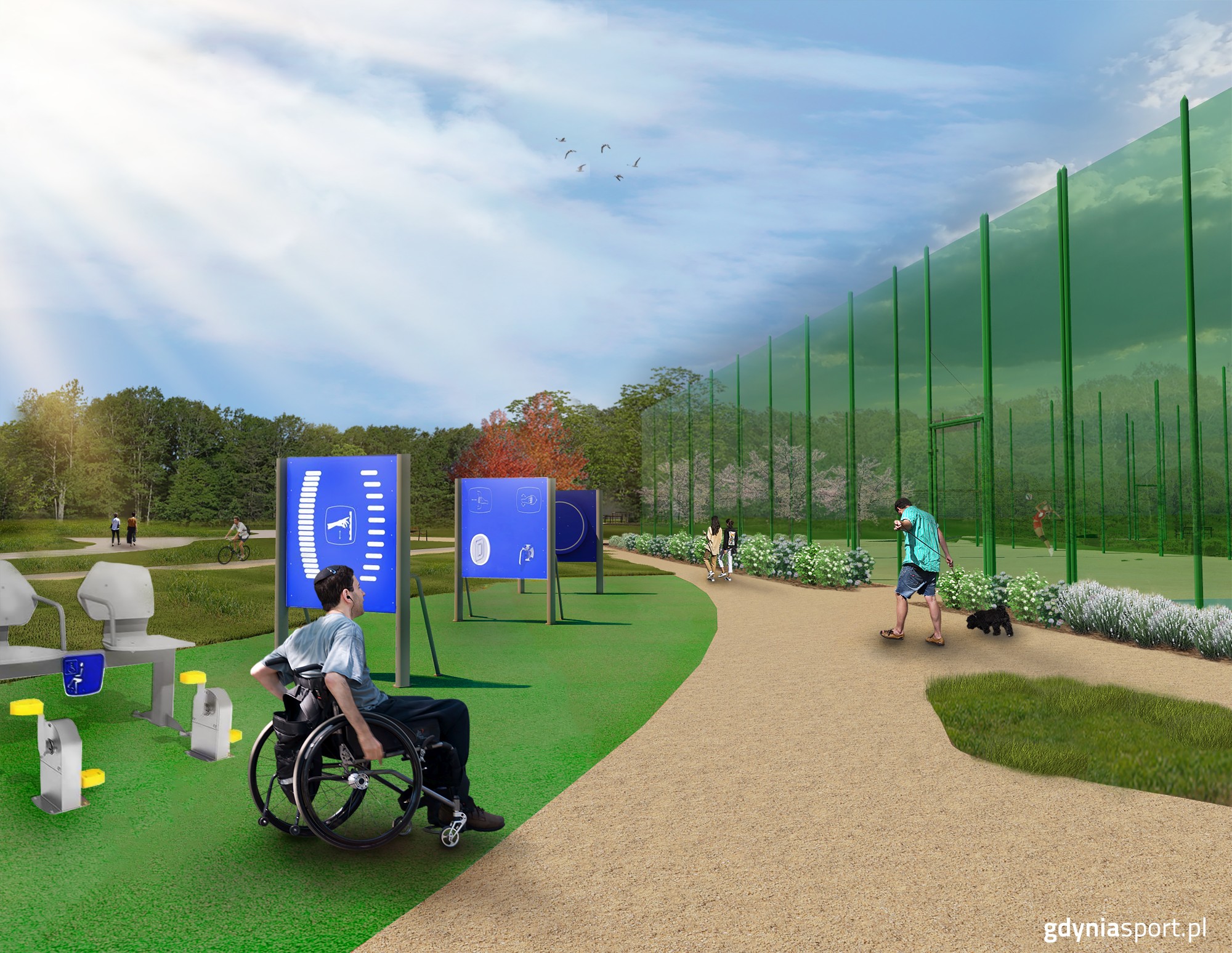 wizualizacja miejsca po zmianach