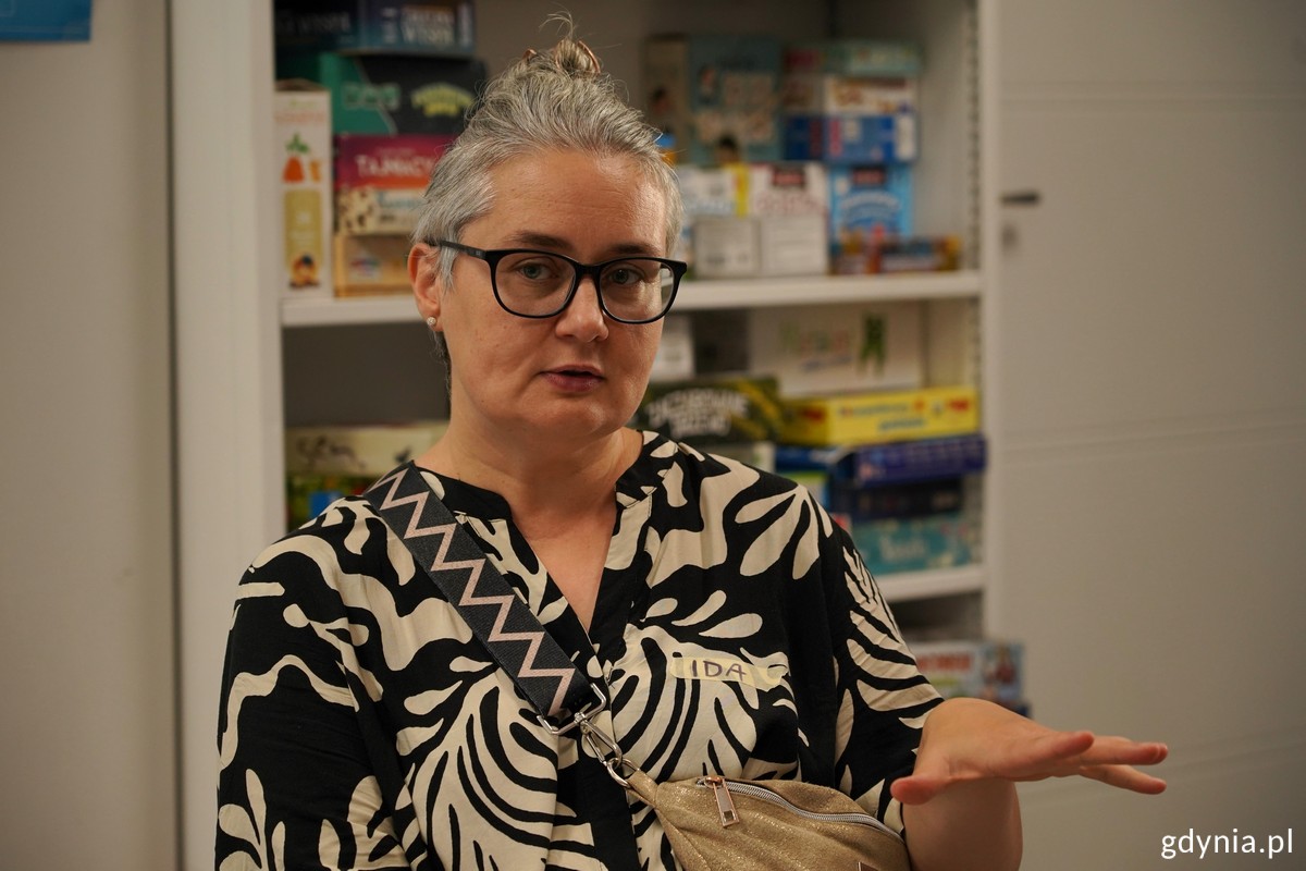 Ida Bocian w Bibliotece Działki Leśne