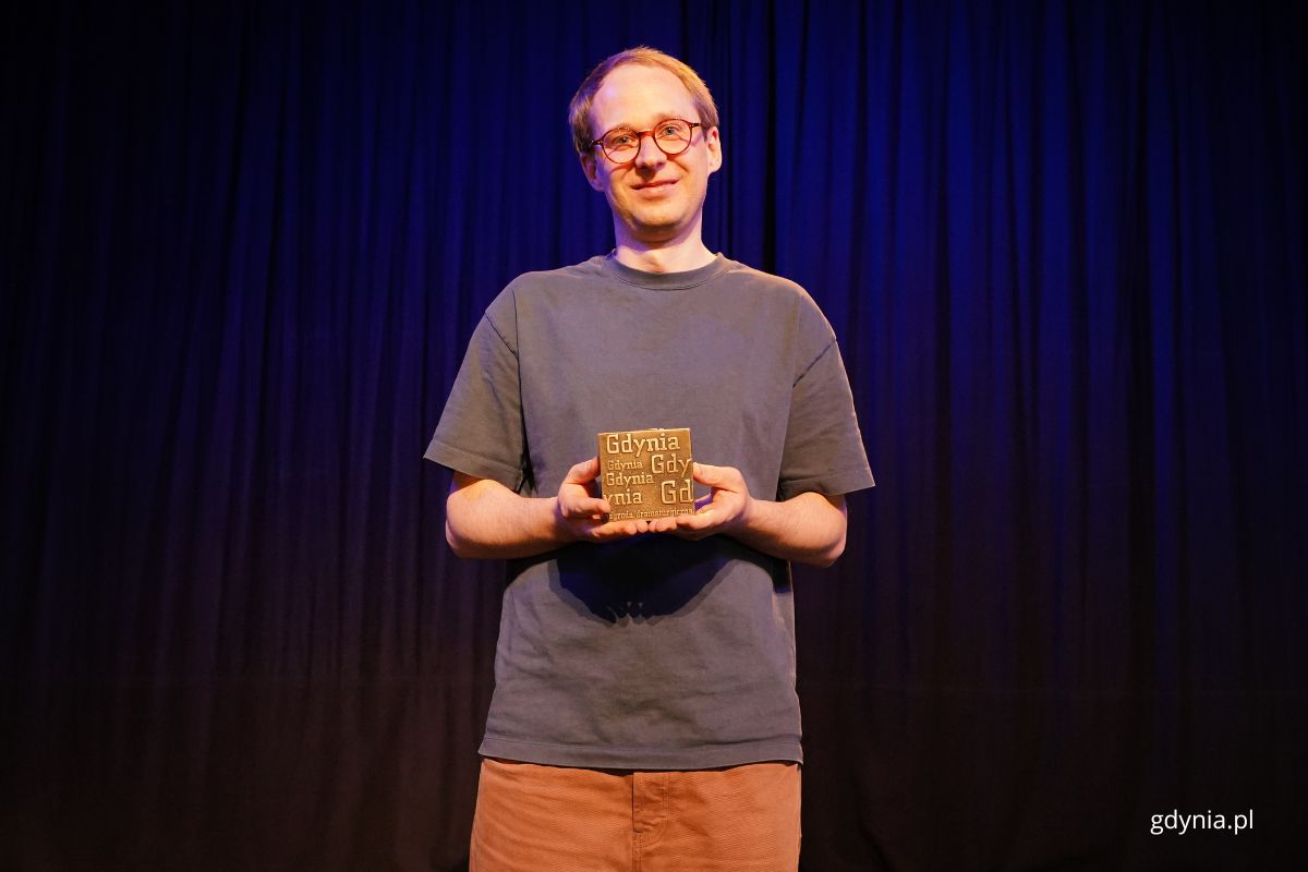 Laureat Tomasz Walesiak (fot. Magdalena Starnawska)