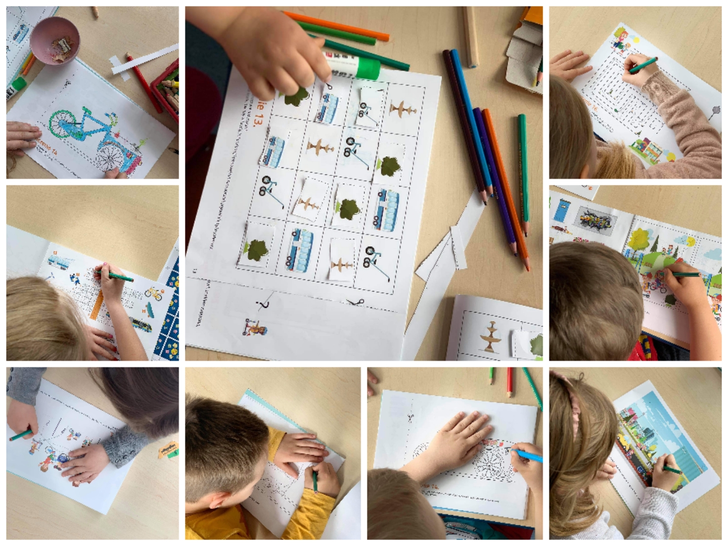 dzieci odprowadzam sam