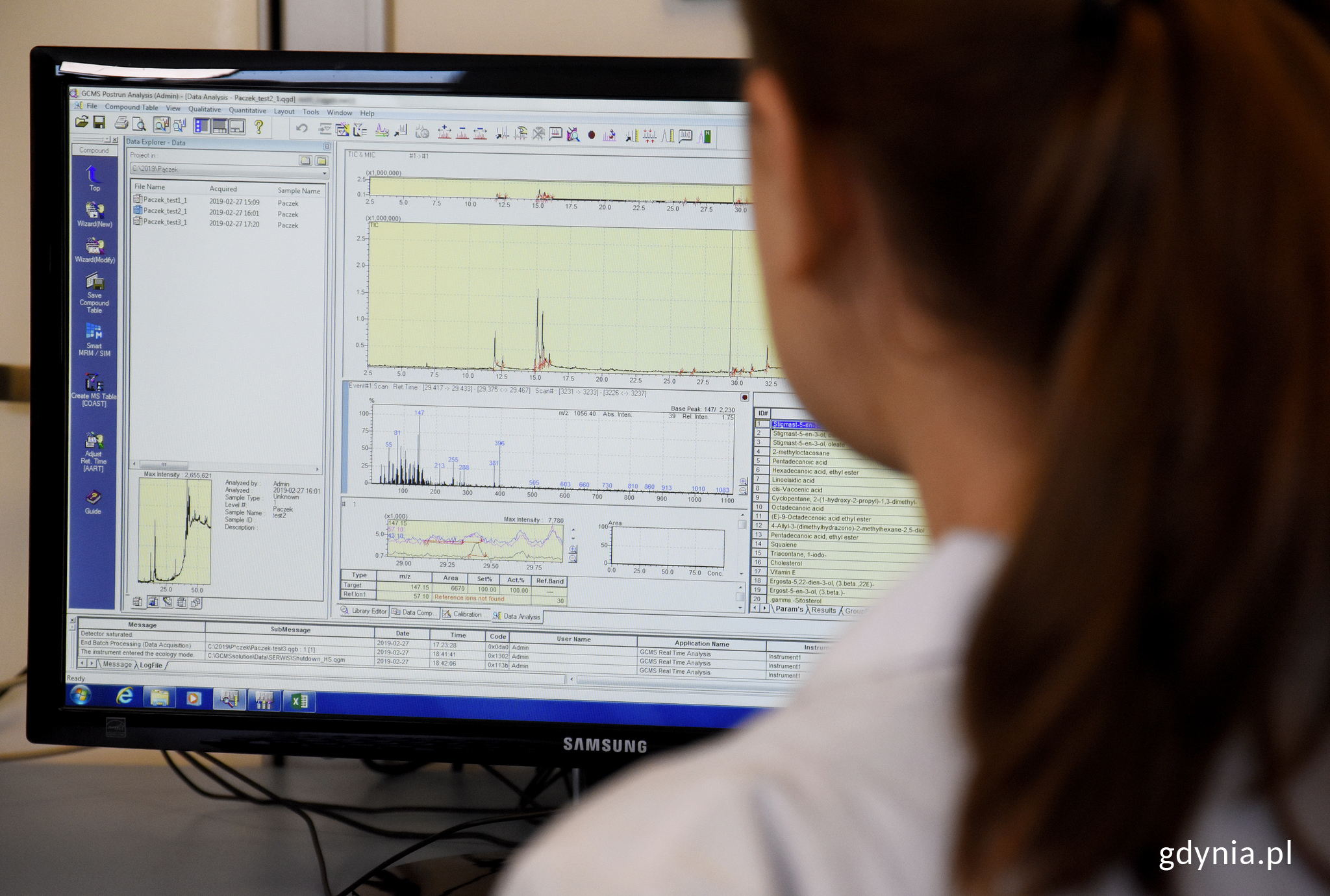 Analiza składu pączka, fot. Kamil Złoch