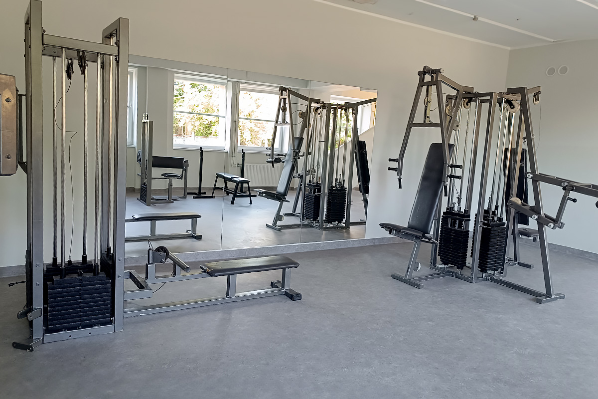 W Zespole Szk&oacute;ł Chłodniczych i Elektronicznych wyremontowano m.in. siłownię (fot. Katarzyna Balcerzak)