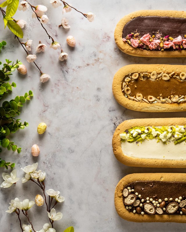 Mazurki oferowane przez cukiernię &bdquo;Więcej&rdquo; // fot. facebook.com/CukierniaWiecej