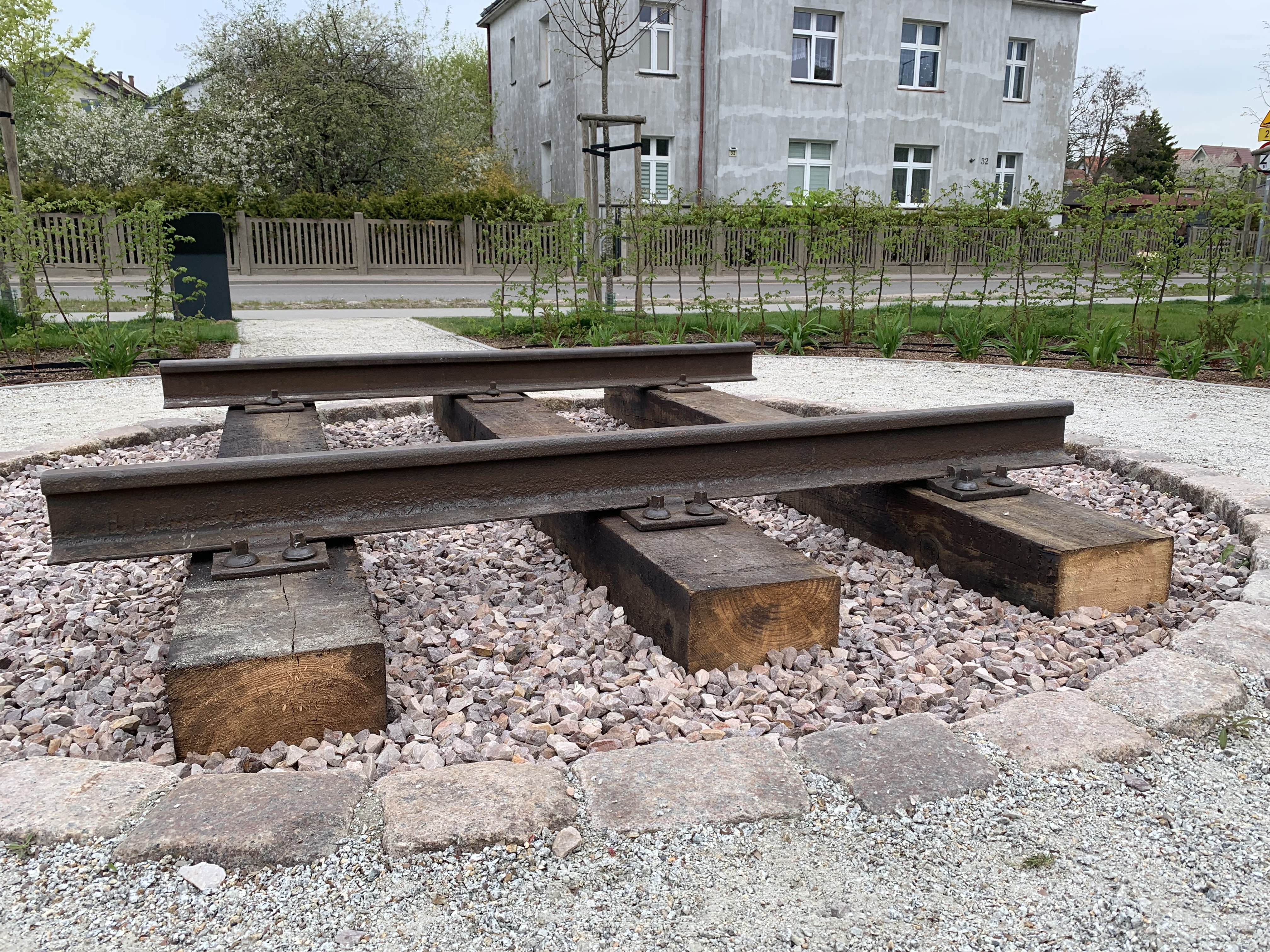 Tor kolejowy w Stacji Kieszonka w Wielkim Kacku, fot.D.Waletko