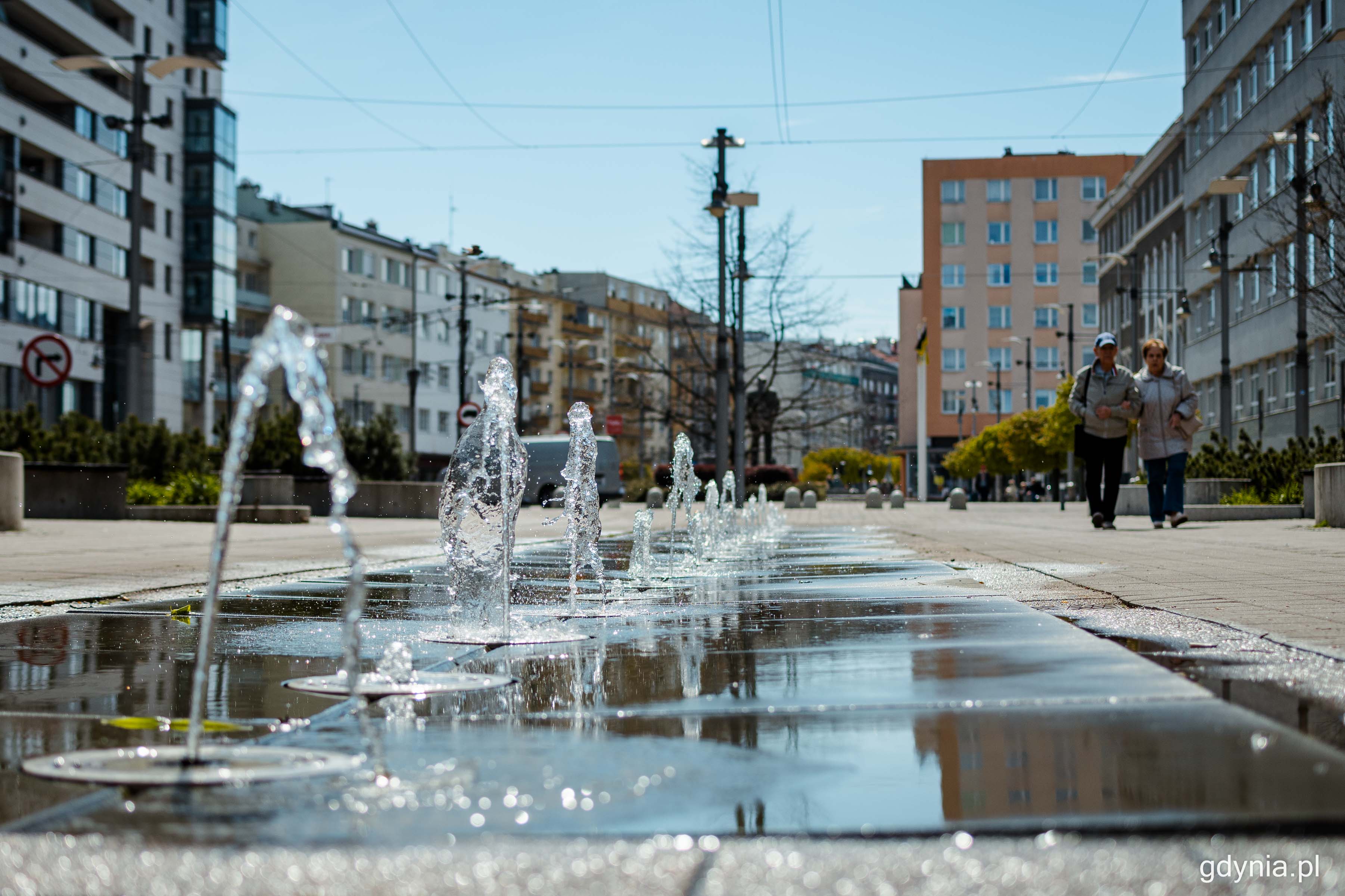 Fontanna na placu Kaszubskim, fot. K. Złoch