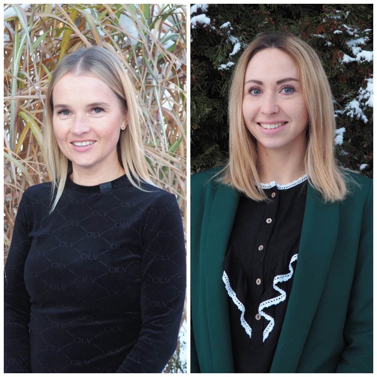 Portrety dw&oacute;ch młodych kobiet 