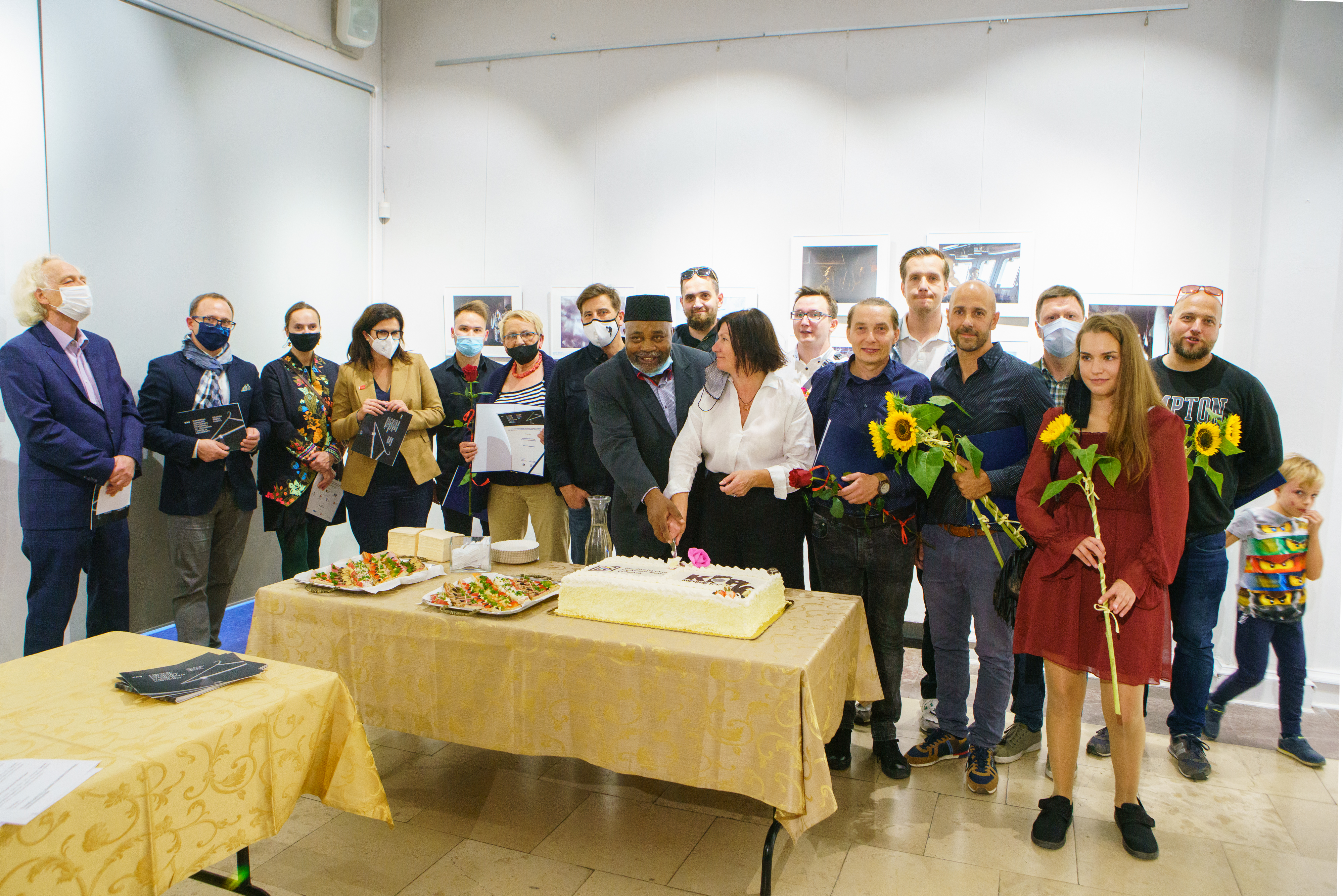 uroczystość wręczenia nagr&oacute;d laureatom tegorocznej edycji  Gdańsk Press Photo 2021, fot. Anna Rezulak