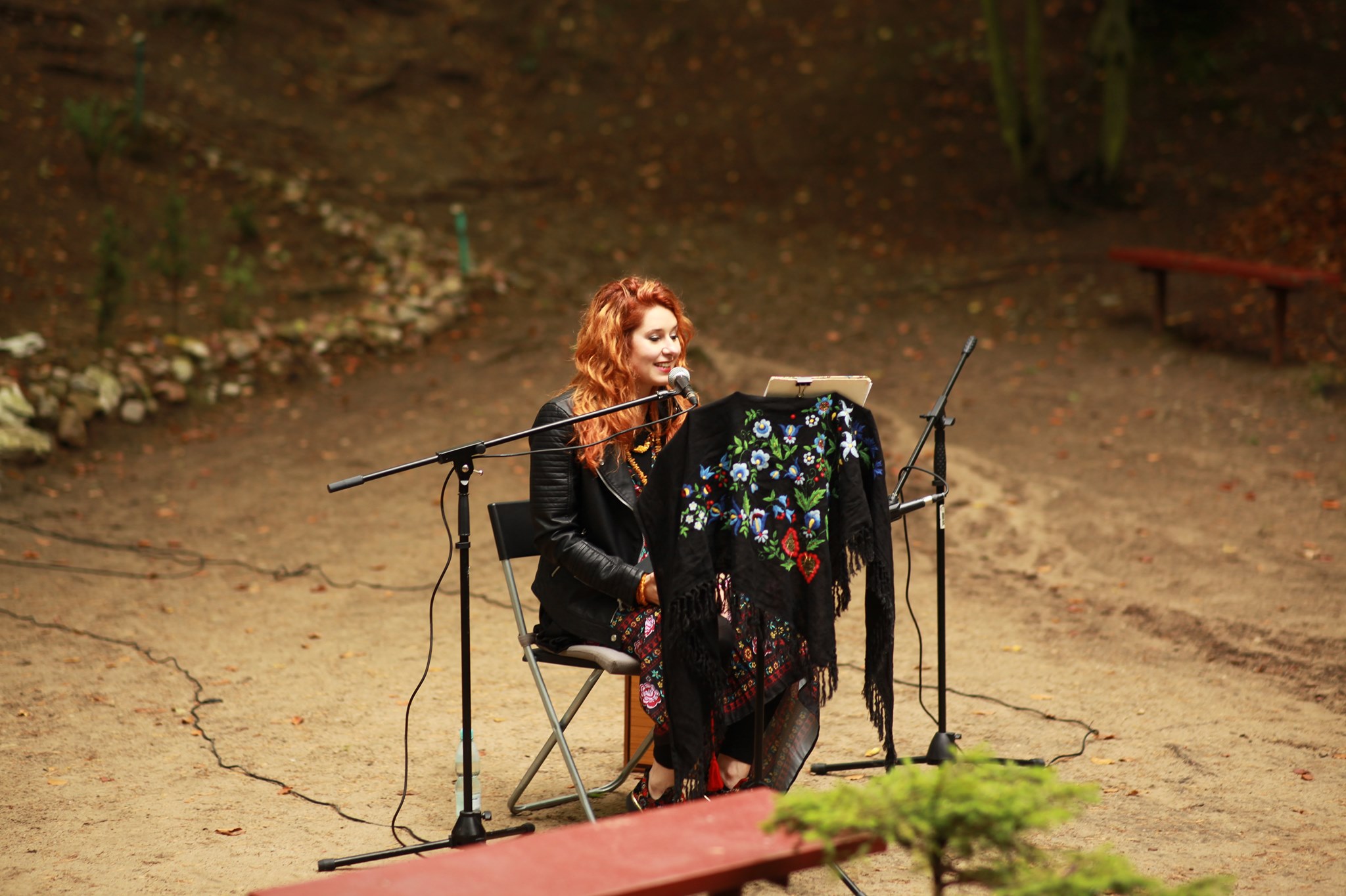 Recital Joanny Gostkowskiej-Białek na Świętej G&oacute;rze w czasie Open House Gdynia 2020, fot. Tomek Wilary