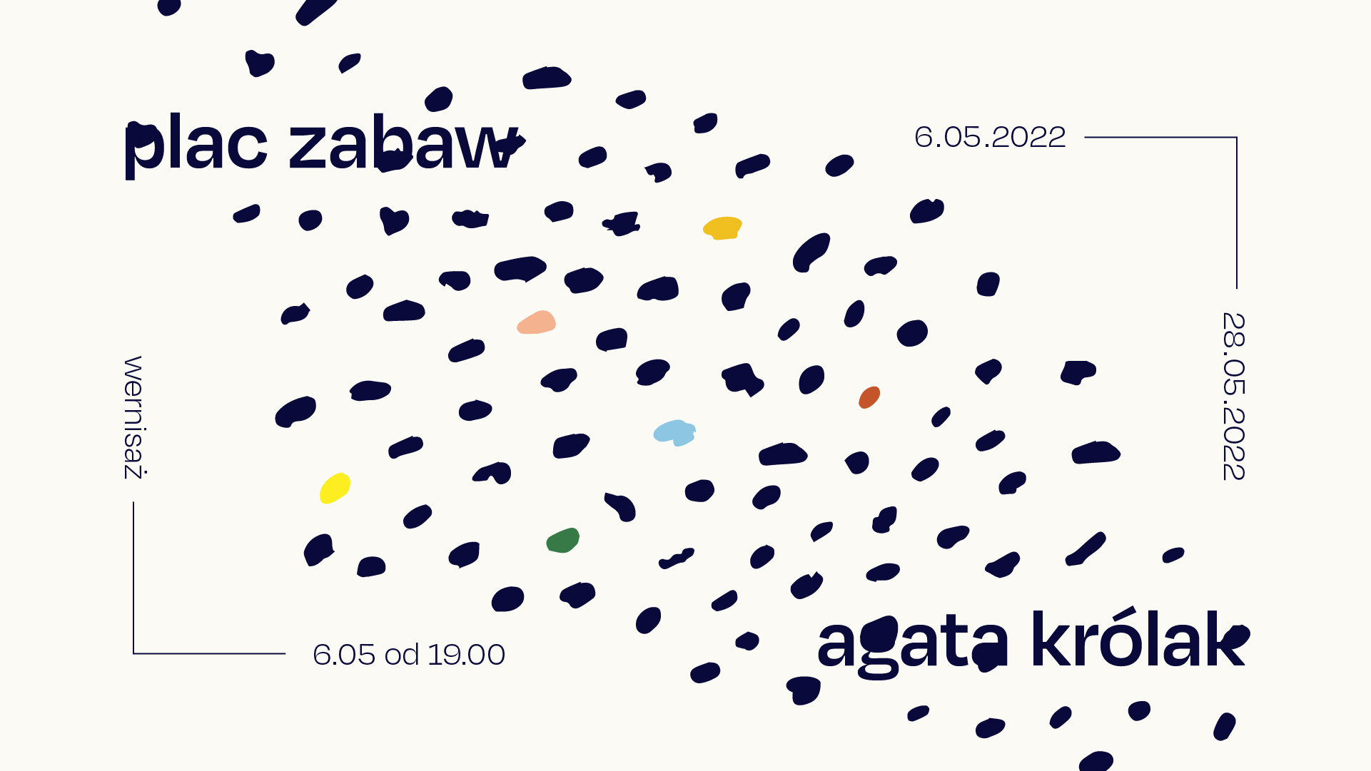 Wernisaż &bdquo;Plac zabaw&rdquo; Agaty Kr&oacute;lak