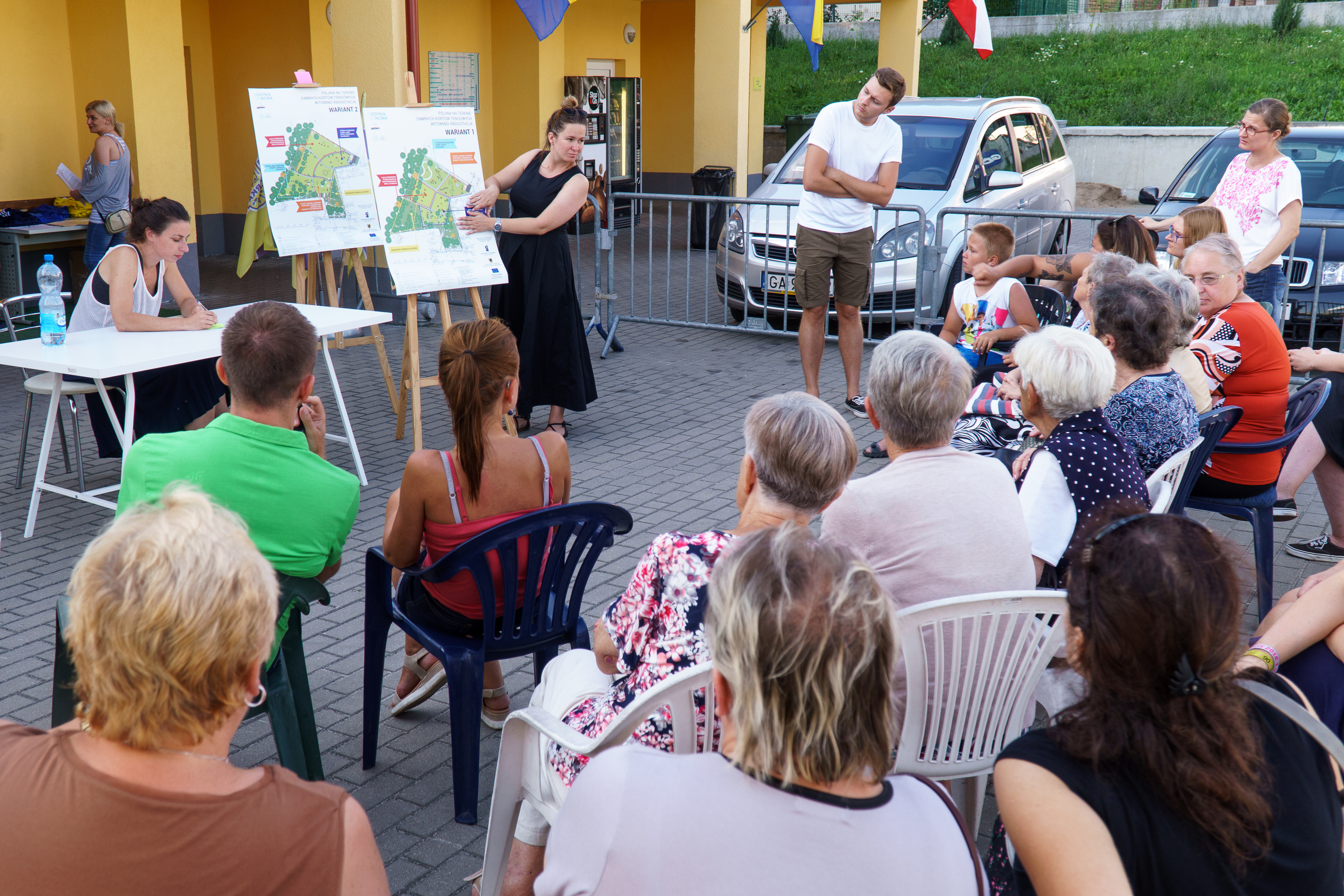 Konsultacje z mieszkańcami na Witominie, fot. LIS