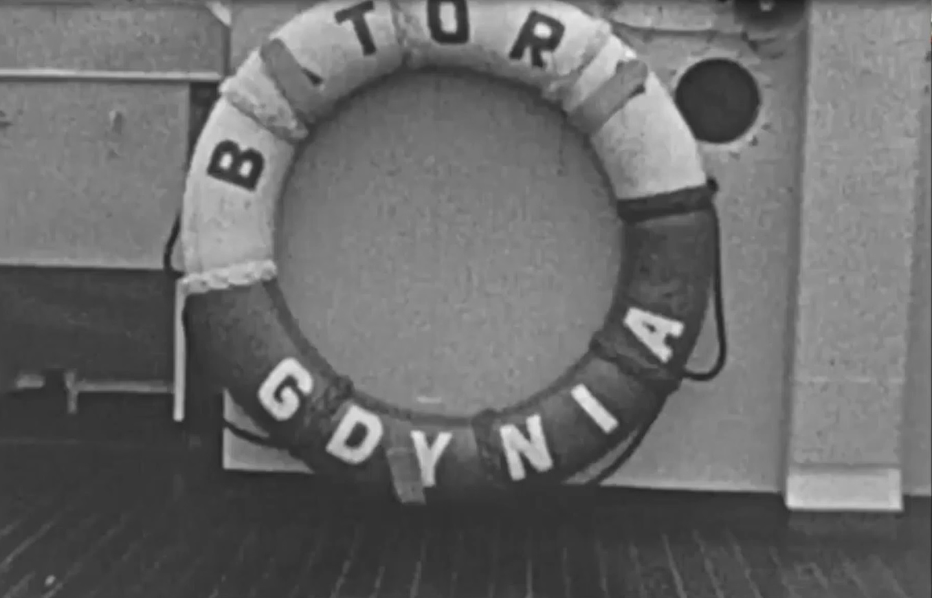 Film "Rejs kanadyjski MS Batorego", źr&oacute;dło: Legenda Morska Gdyni